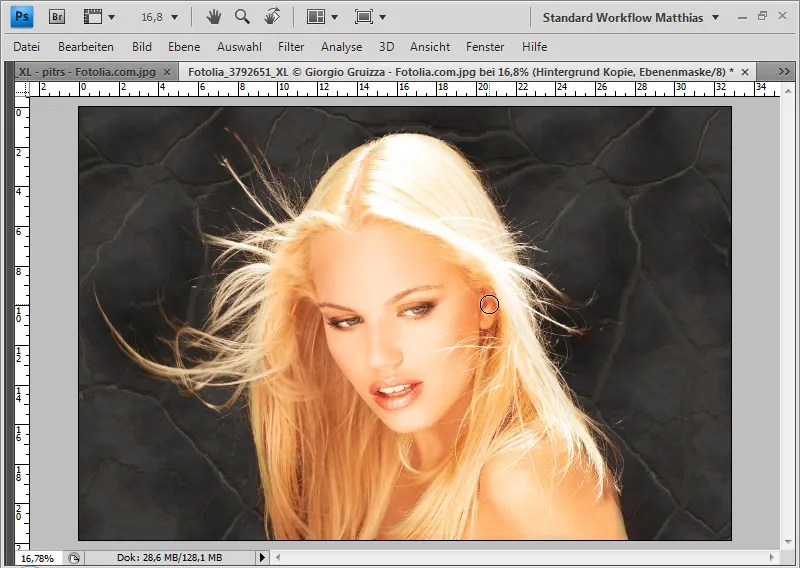 Hair clipping with layer mode offsets - so quick and fantastic