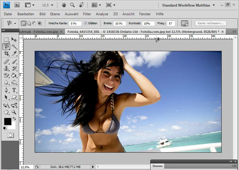 Hair clipping with layer mode offsets - so quick and fantastic