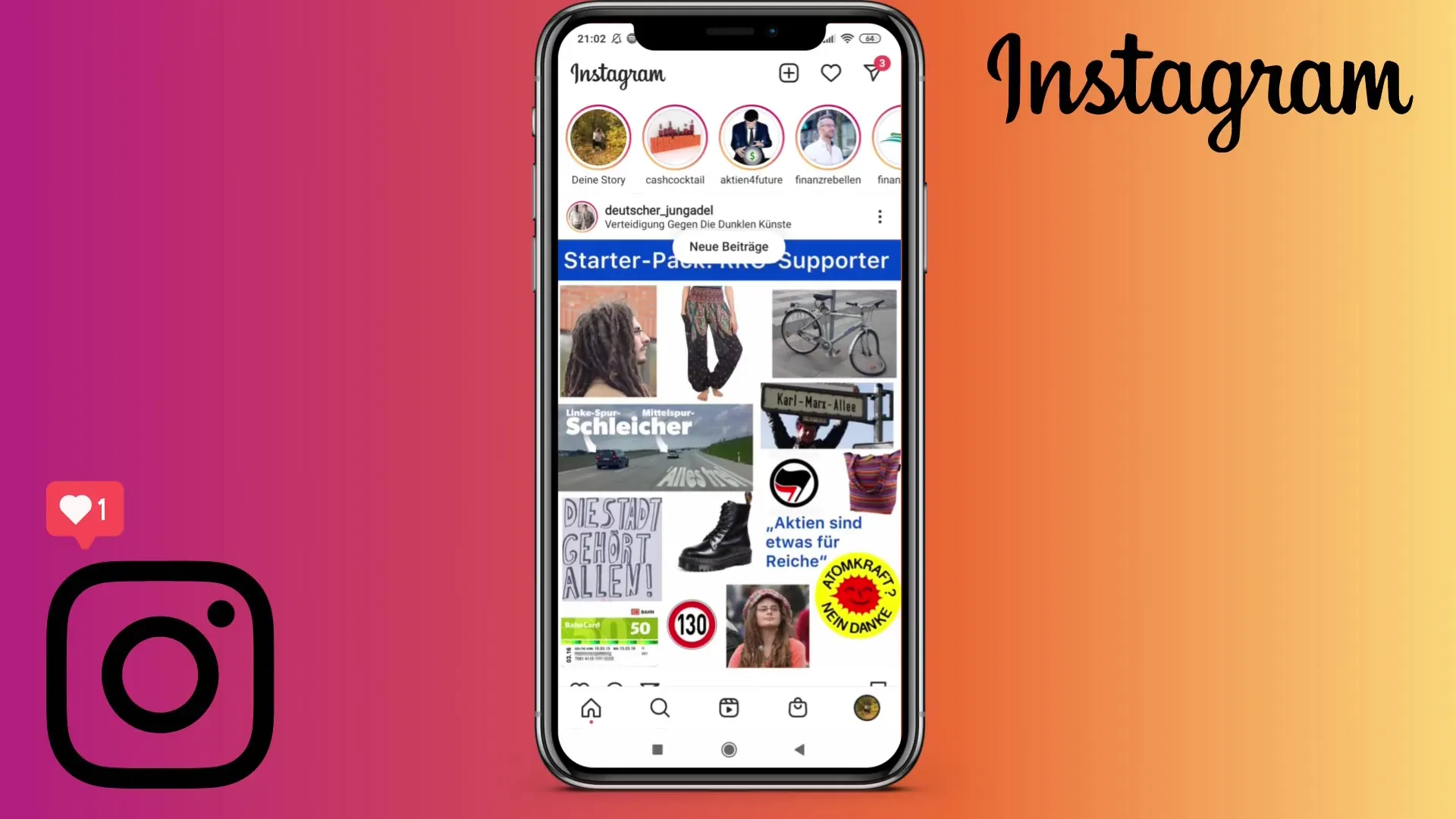 Pasos para crear una cuenta de Instagram