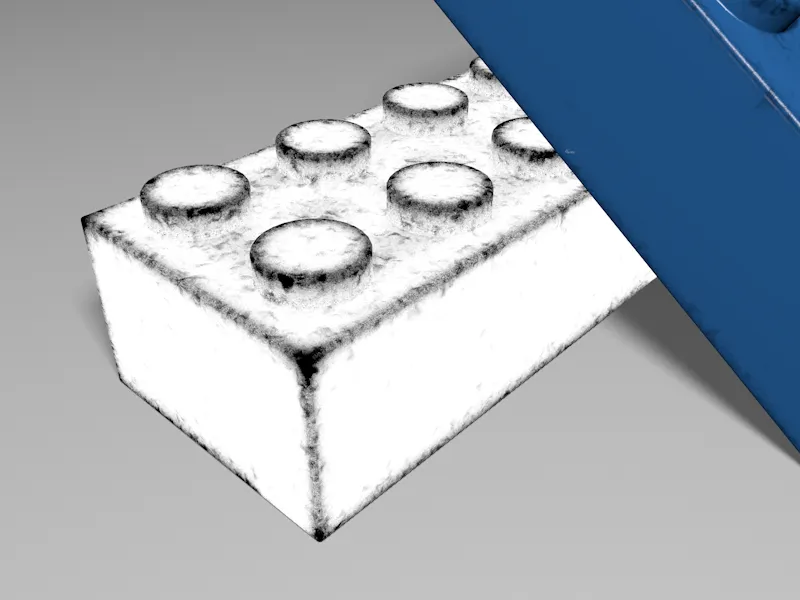 New in Release 18 - Traces of use with inverse ambient occlusion