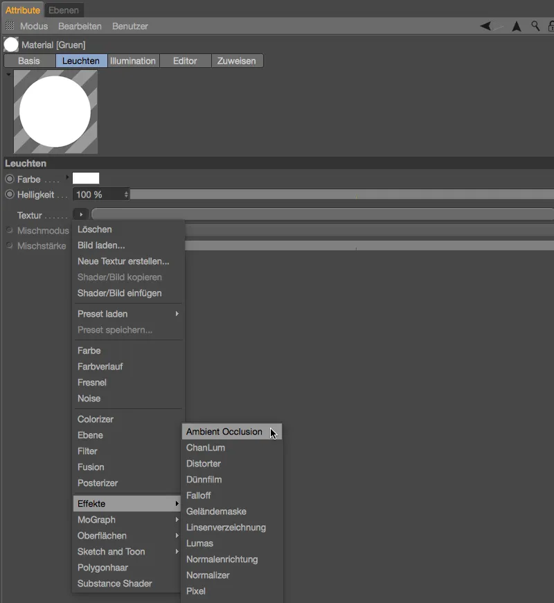 New in Release 18 - Traces of use with inverse ambient occlusion
