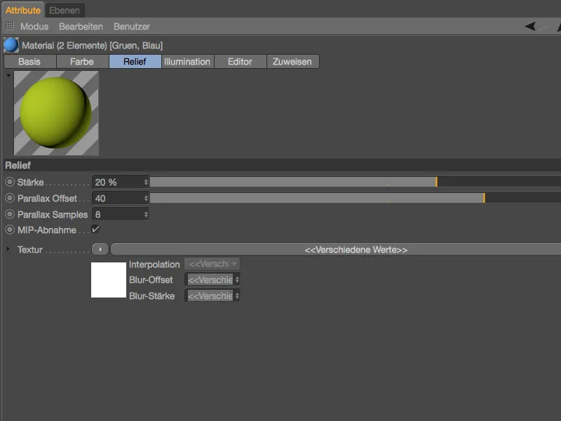 New in Release 18 - Traces of use with inverse ambient occlusion