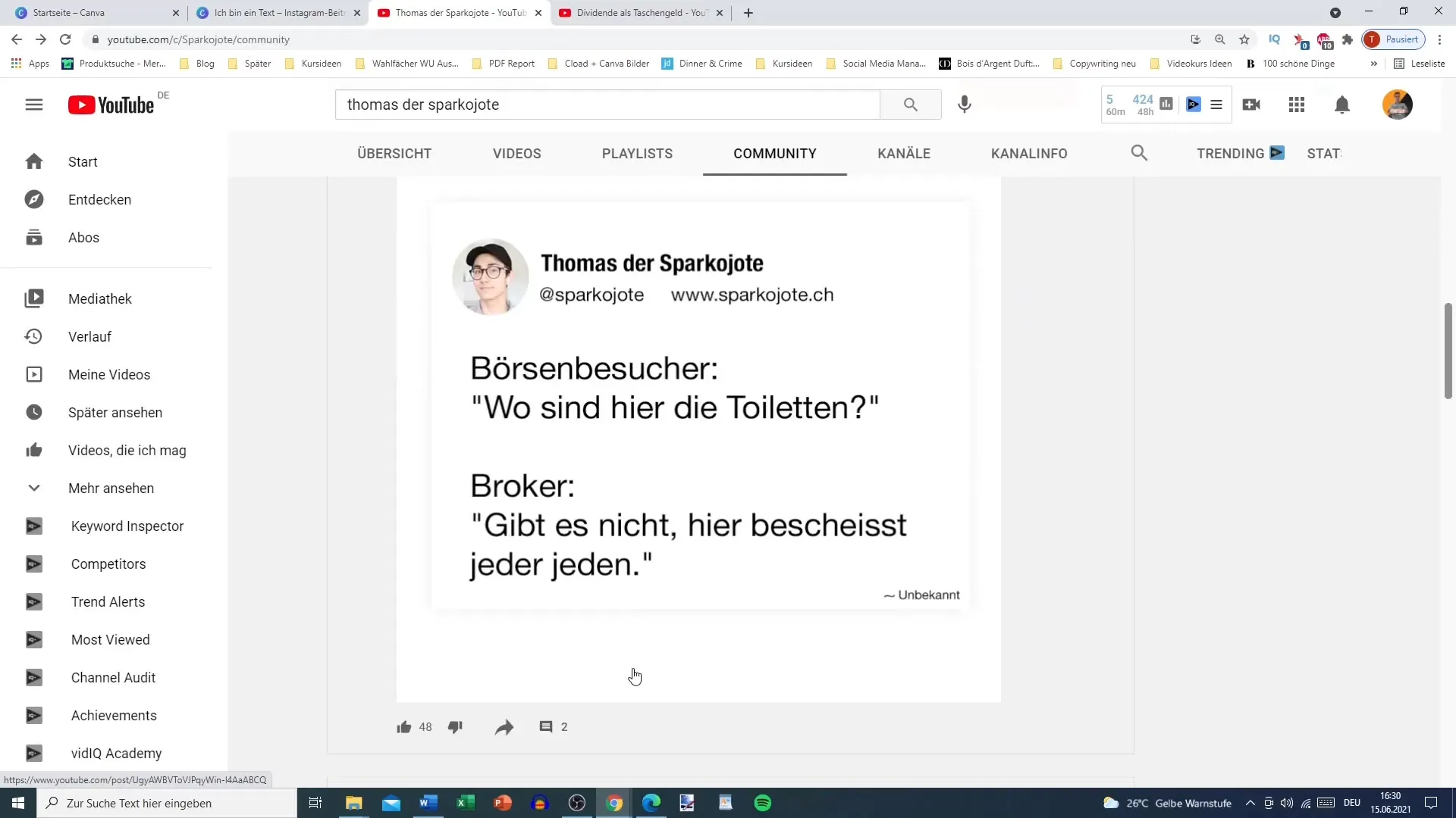 Creazione ottimale di contenuti per YouTube partendo dai post esistenti su Instagram