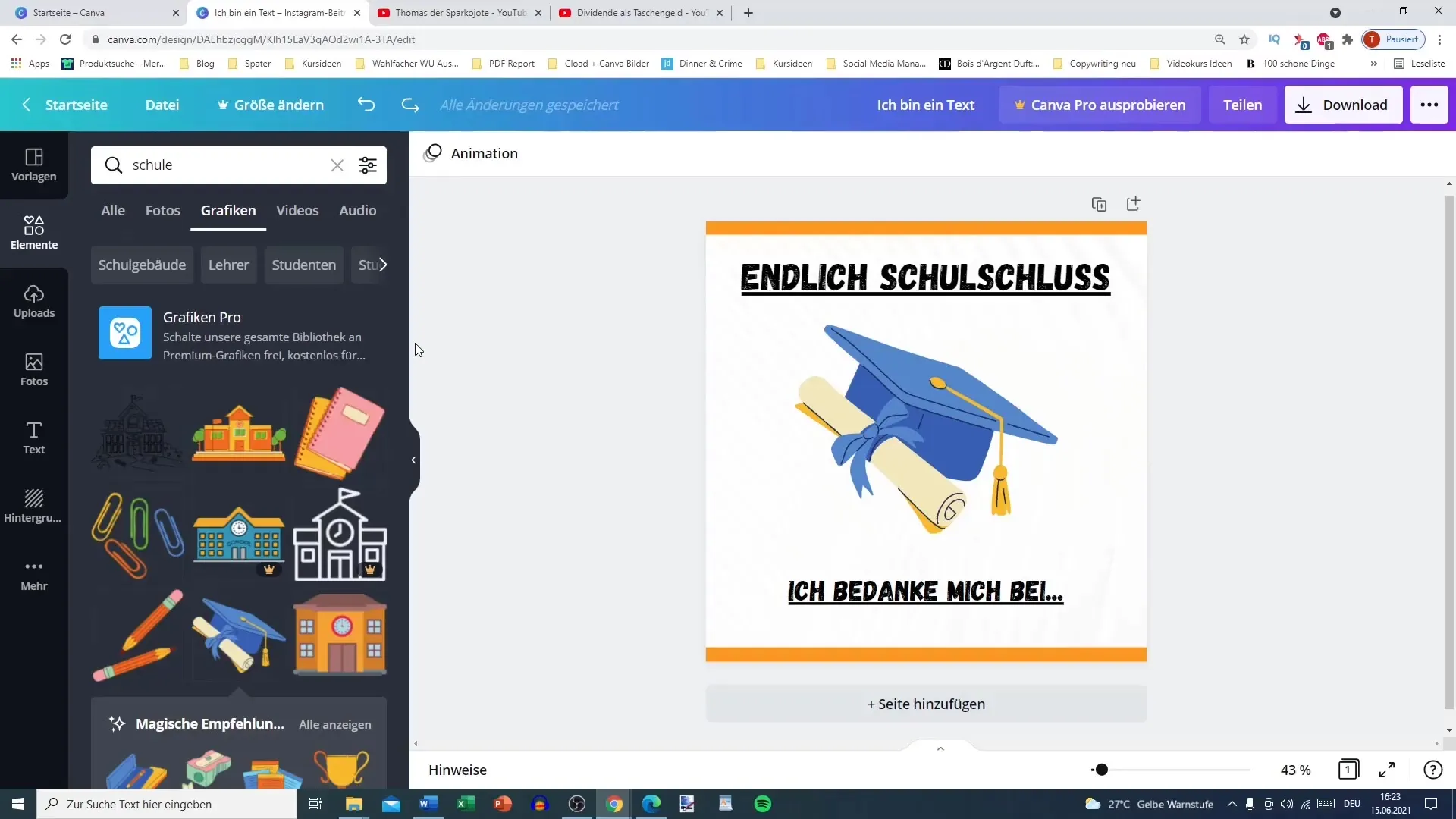 Creazione ottimale di contenuti su YouTube da post esistenti su Instagram