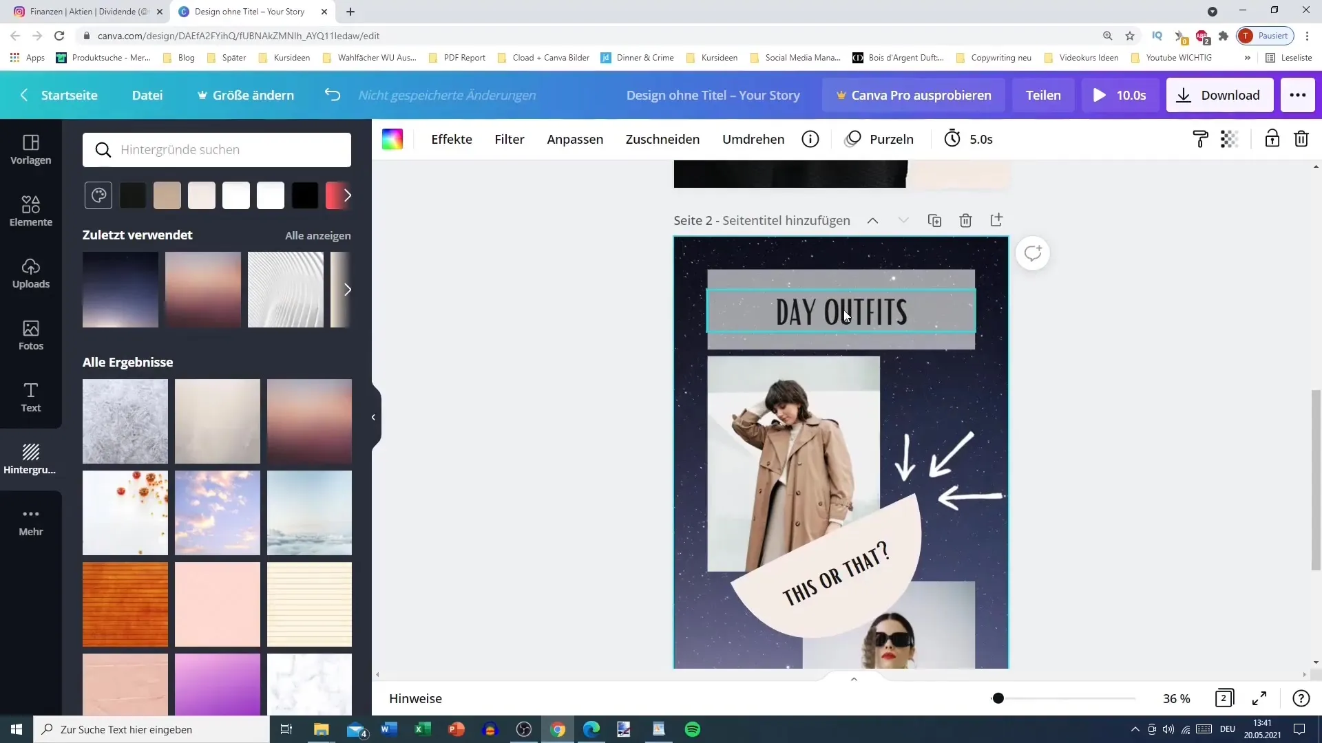 Create impressive Instagram Reels with animated graphics