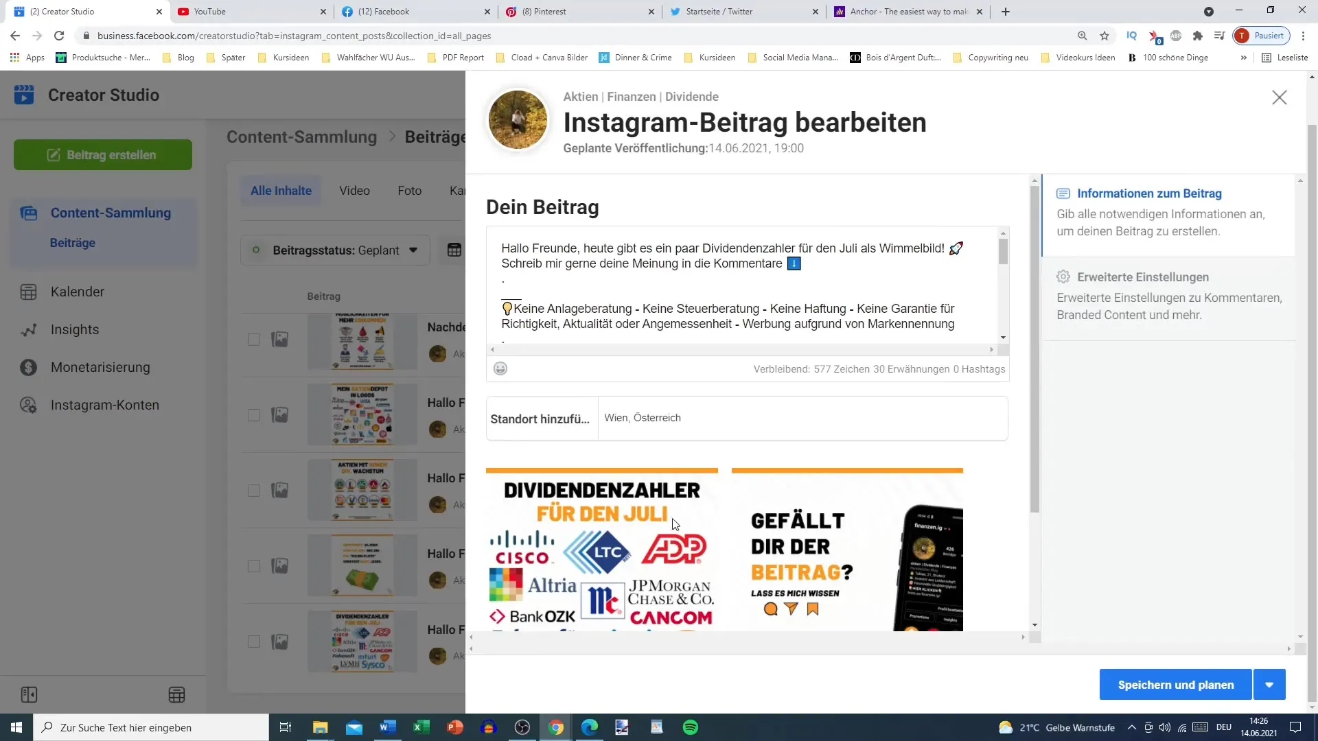 Instagram-Posts effizient vorplanen – Eine Schritt-für-Schritt-Anleitung