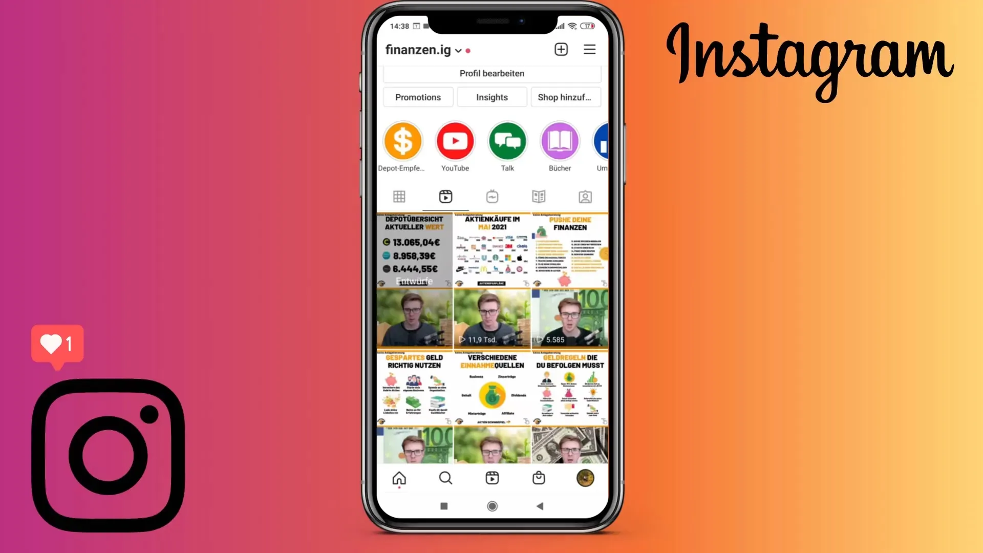 Effective planning of Instagram Reels