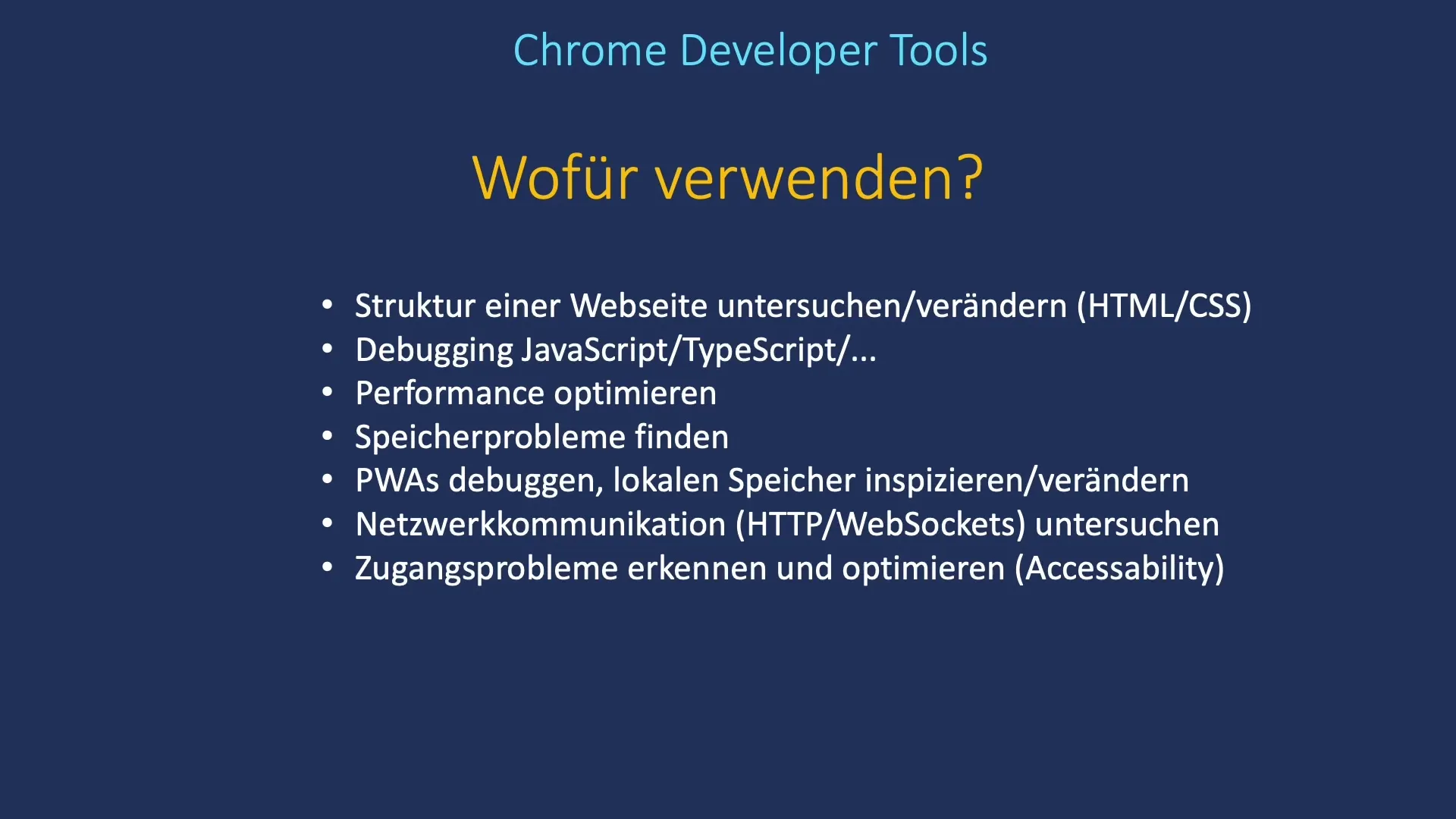 Chrome Developer Tools: Pamata funkcijas un iespējas