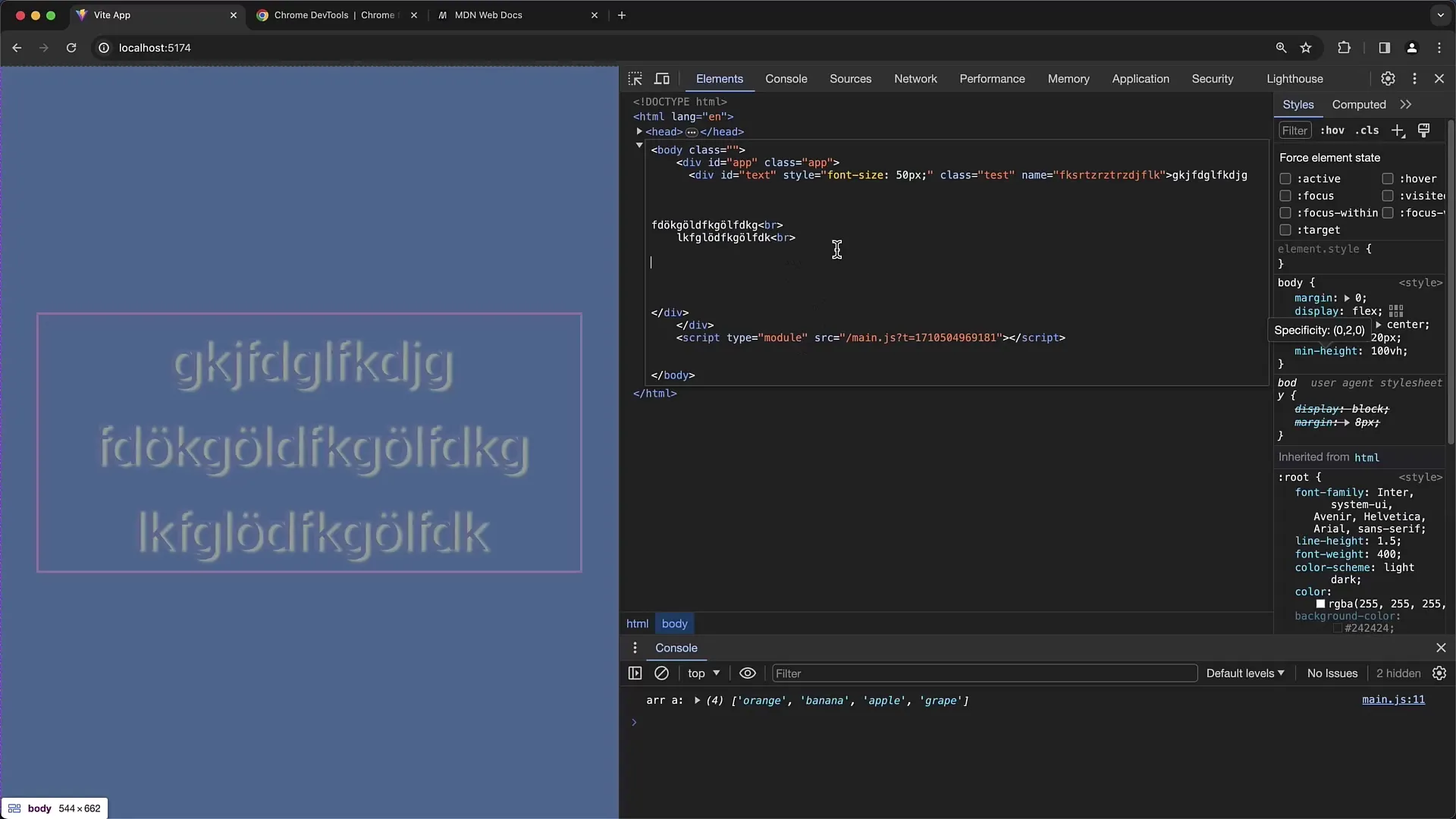 Manipulasi HTML dan DOM yang luas dalam Chrome Developer Tools