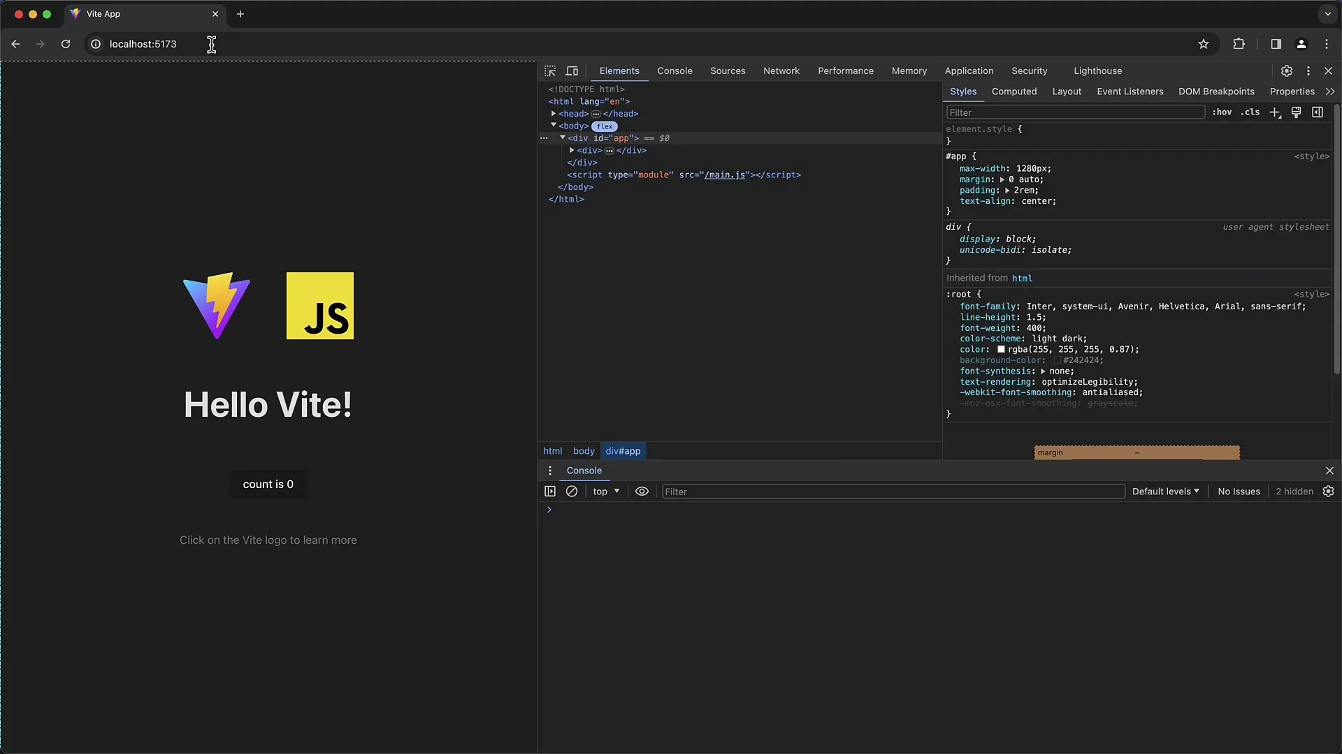 Erstelle deine erste Test-Web-App mit Chrome Developer Tools
