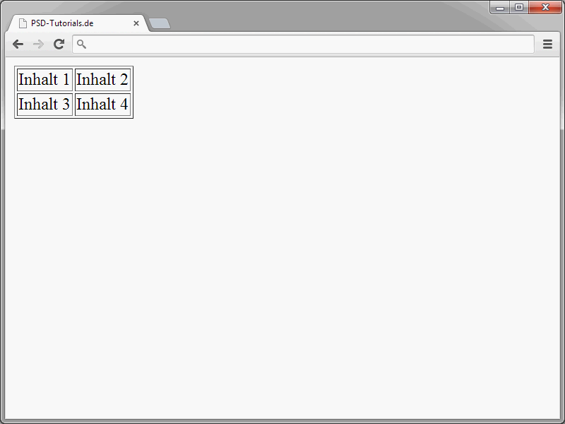 HTML & CSS für Einsteiger (Teil 07): Tabellen (01)