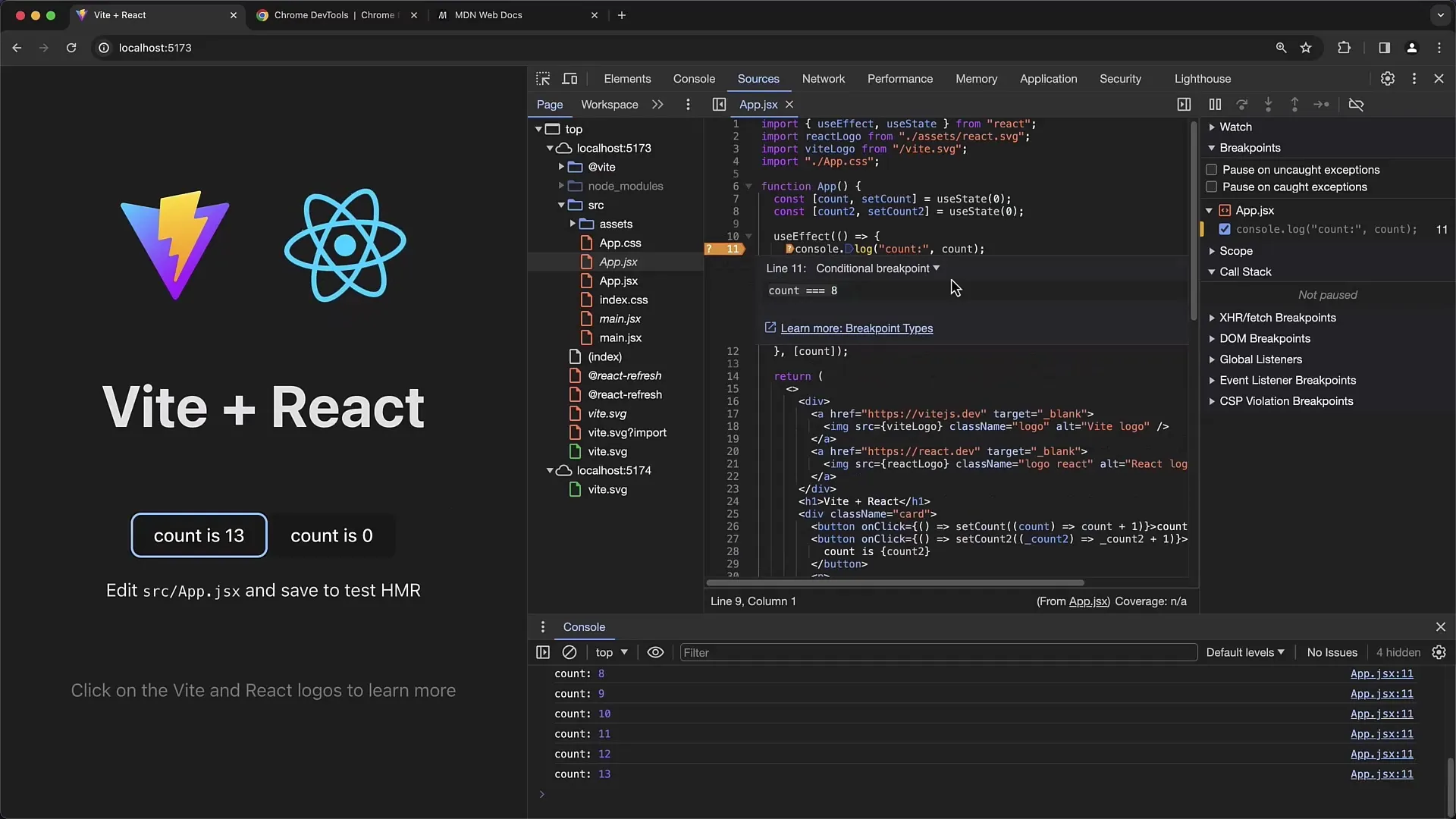Titik henti bersyarat di Chrome Developer Tools: Panduan untuk debugging yang efektif