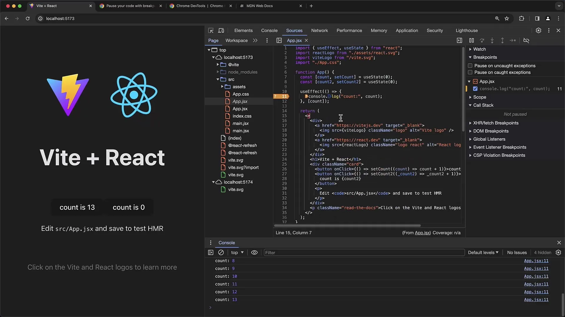 Titik Henti Bersyarat di Chrome Developer Tools: Panduan untuk Debugging yang Efektif