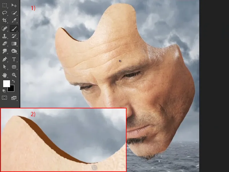 Photoshop komponovanie - Orákulom mora - Časť 07: Dodanie hĺbky masky Photoshop-Composing - Orákulum mora - časť 07: Dodanie hĺbky masky