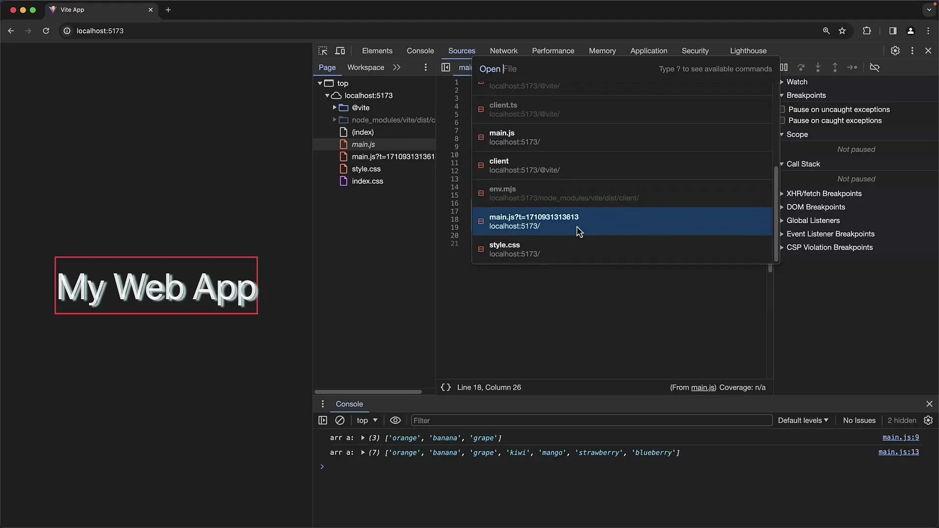 Debugging efficace con gli strumenti per sviluppatori di Chrome