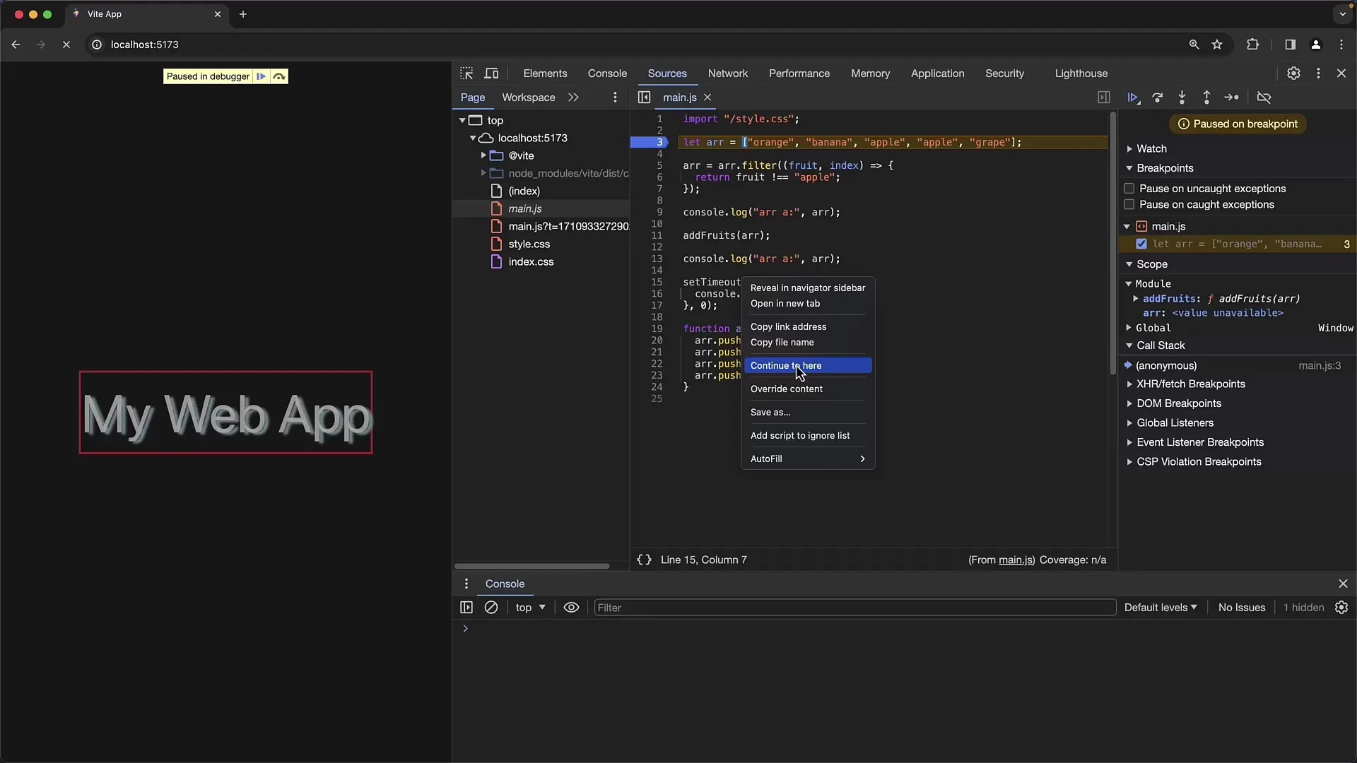 Debugging efficace con gli strumenti per sviluppatori di Chrome