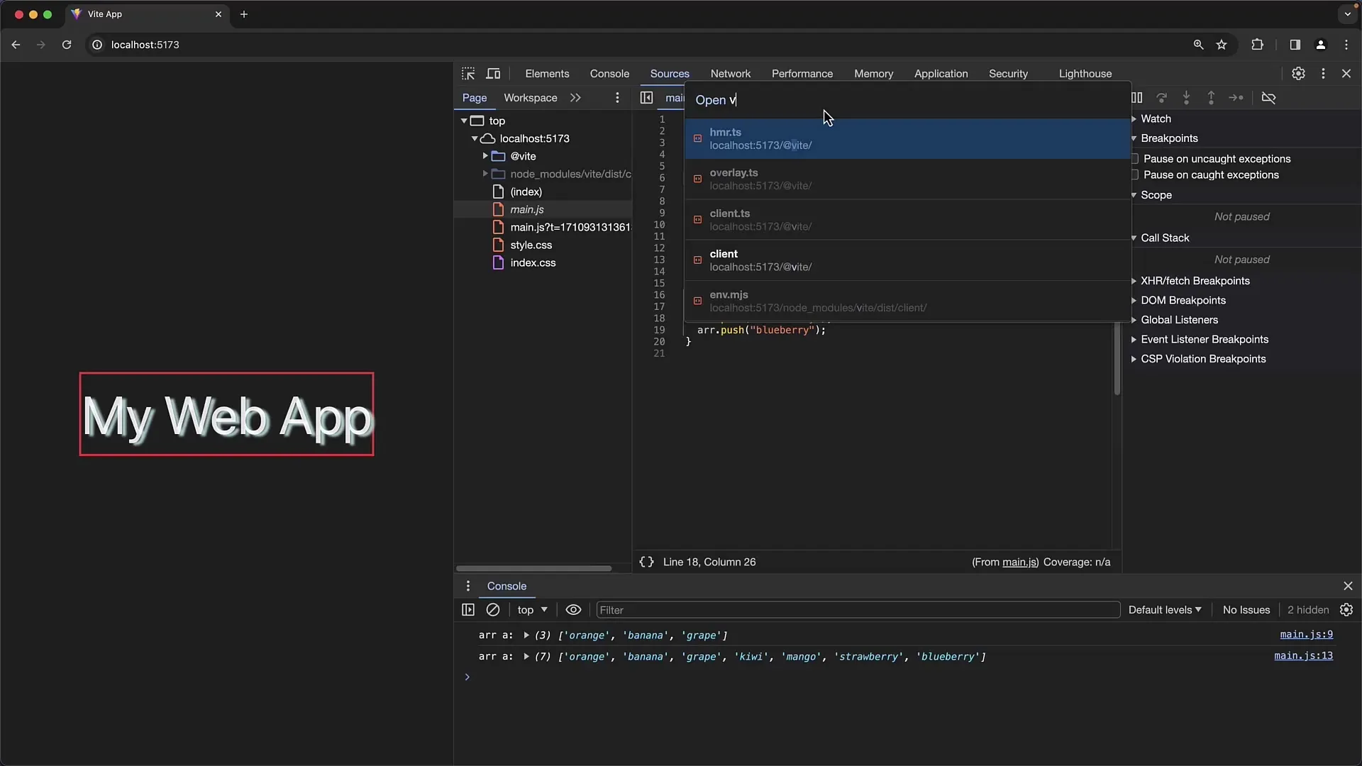 Debugging efficace con gli strumenti di sviluppo di Chrome