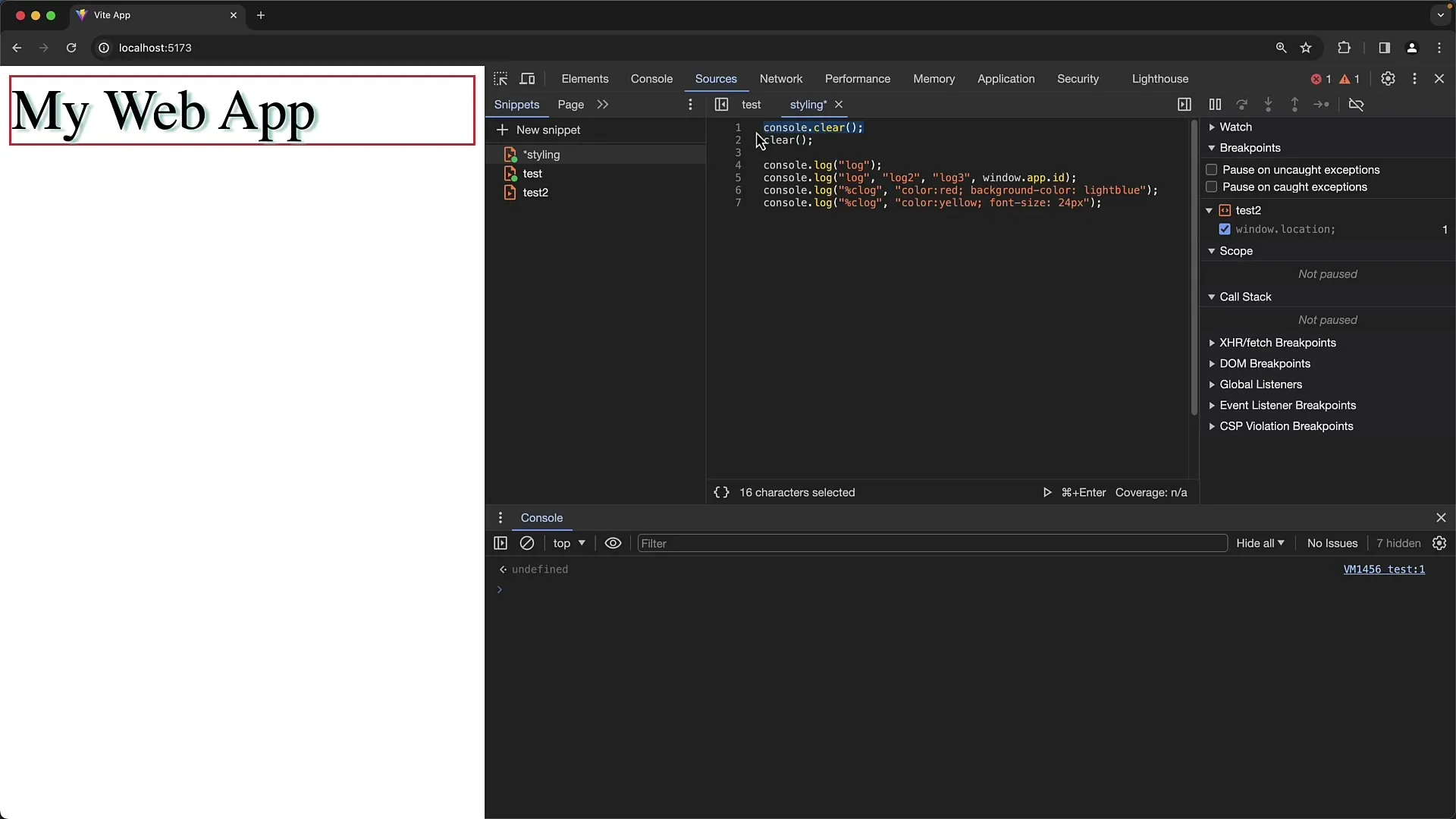 Effectief logbeheer in Chrome Developer Tools