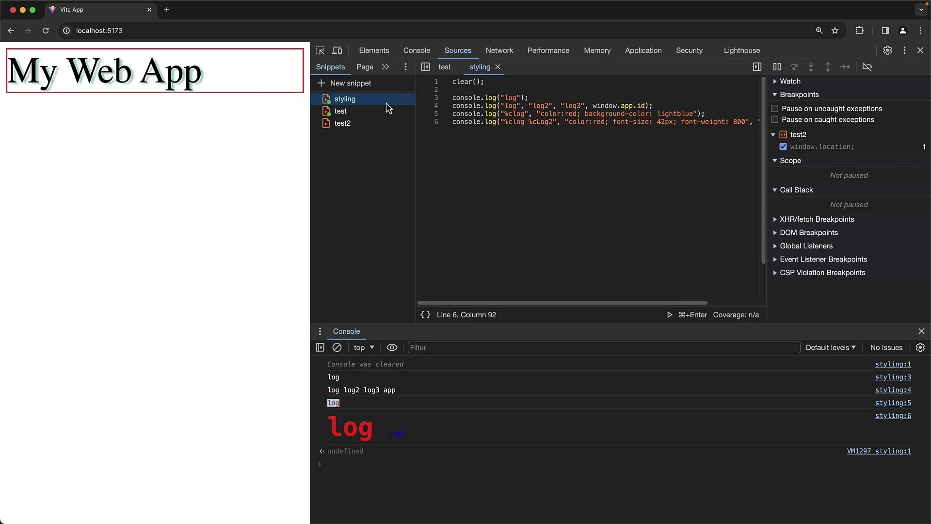 Effectief logbeheer in Chrome Developer Tools
