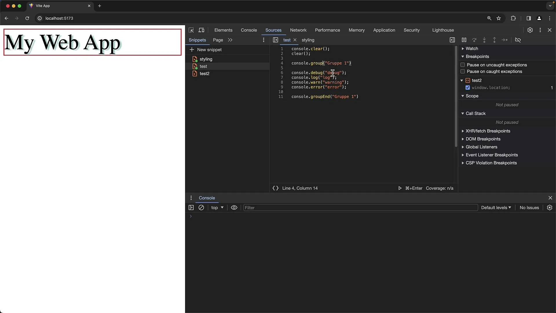 Effectief logbeheer in Chrome Developer Tools