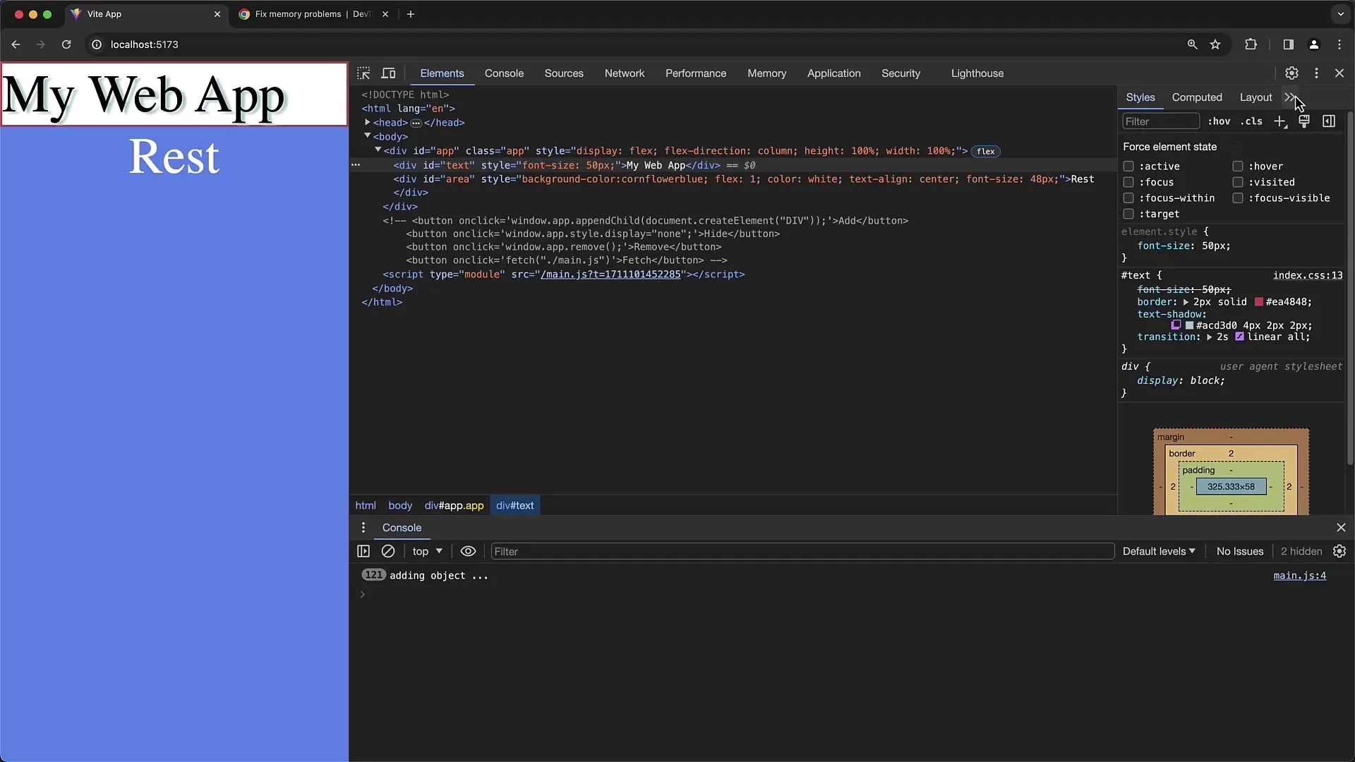 Optimización de la renderización con las herramientas de desarrollo de Chrome