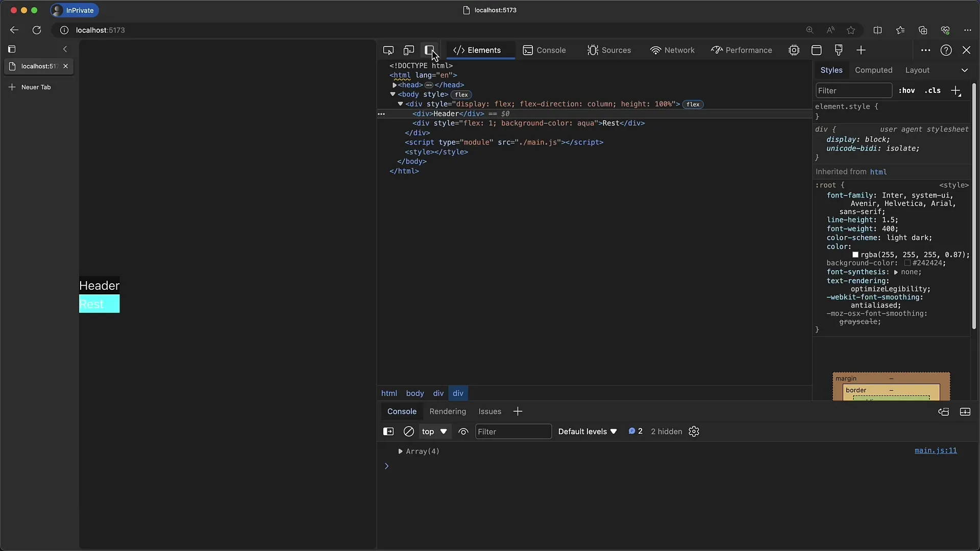 Edge Developer Tools in vergelijking met Chrome Developer Tools