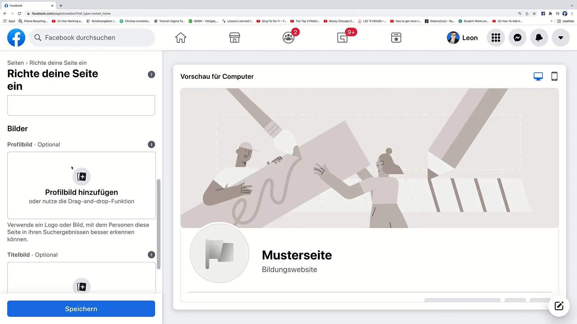 Postupný návod k vytvoření stránky na Facebooku