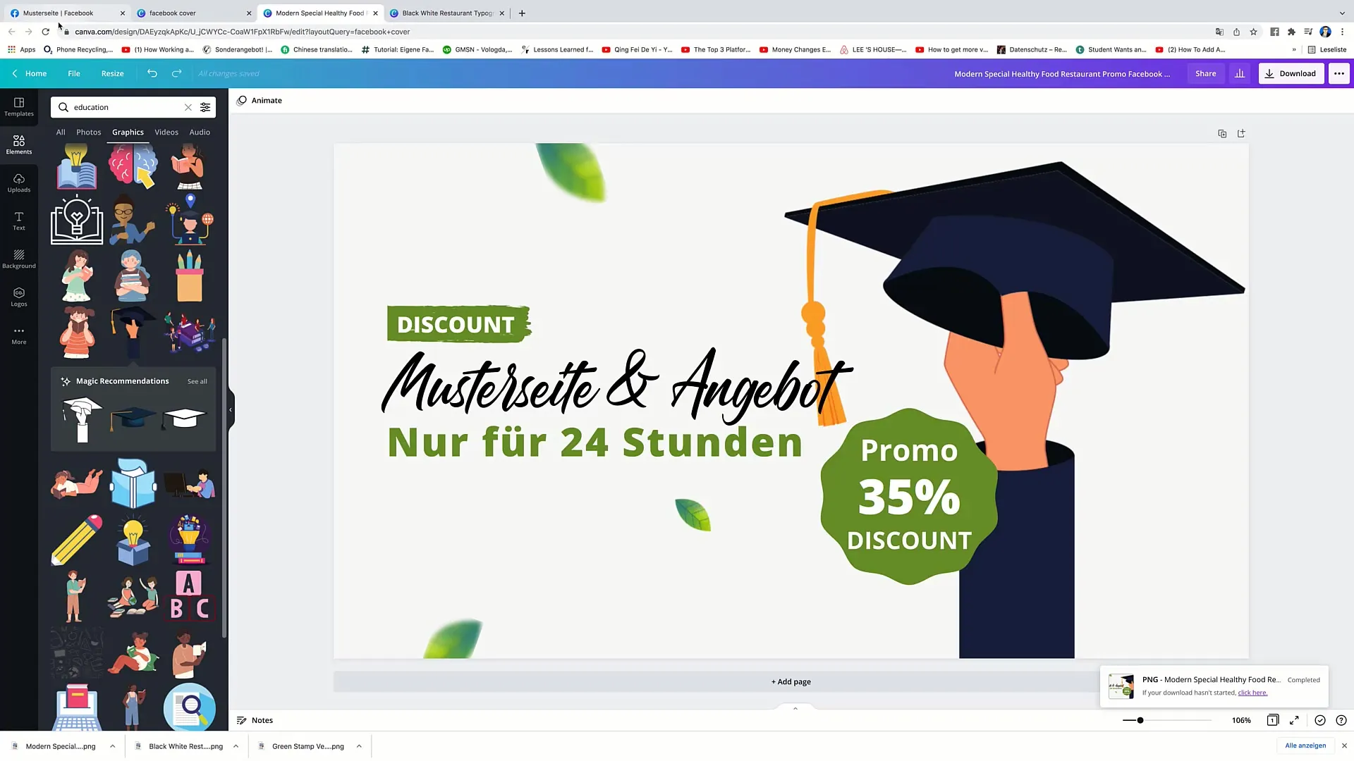 Vytvořit poutavou titulní fotografii na Facebooku v Canvě