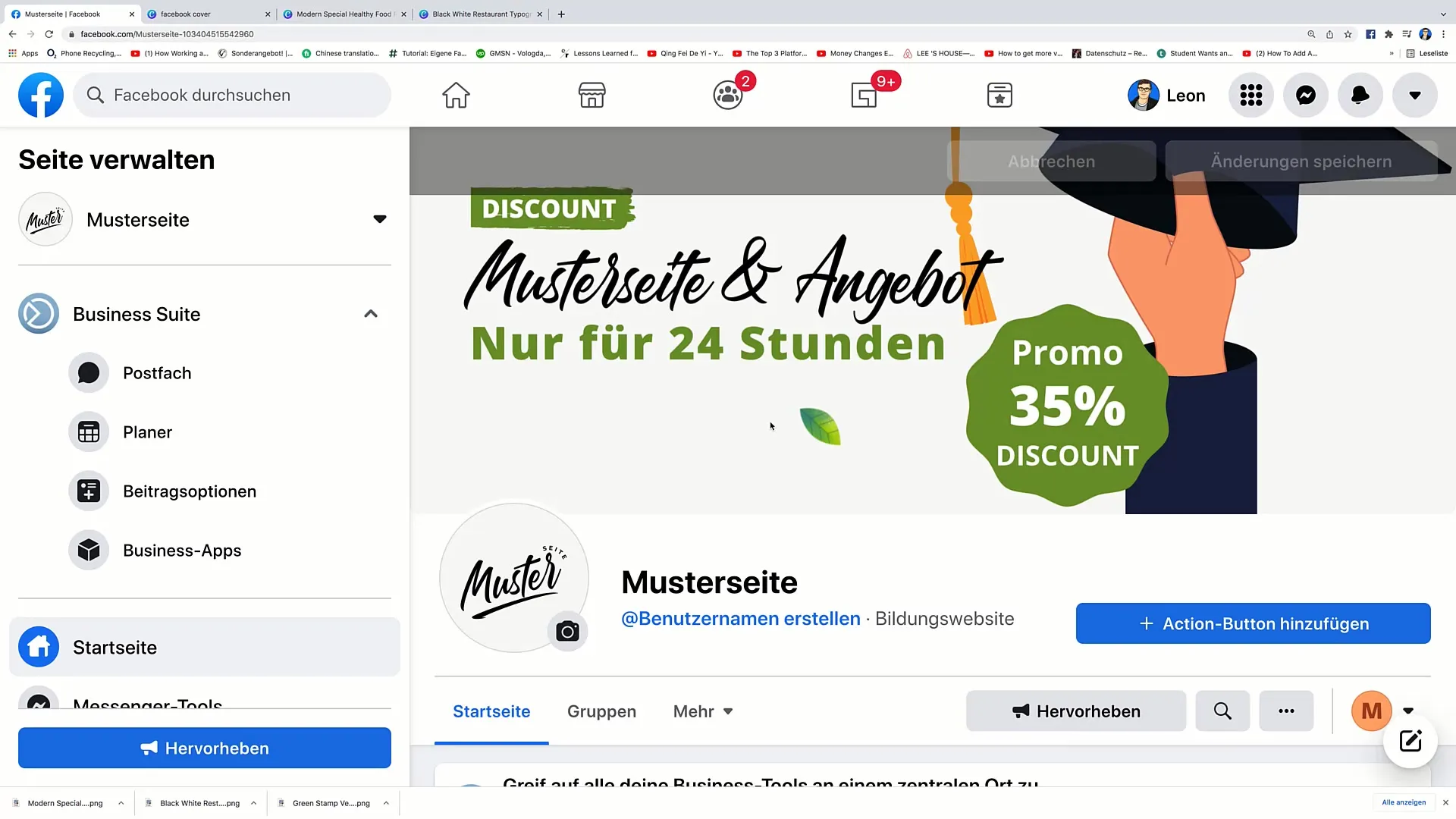 Vytvořte poutavý titulní obrázek na Facebooku v Canvě