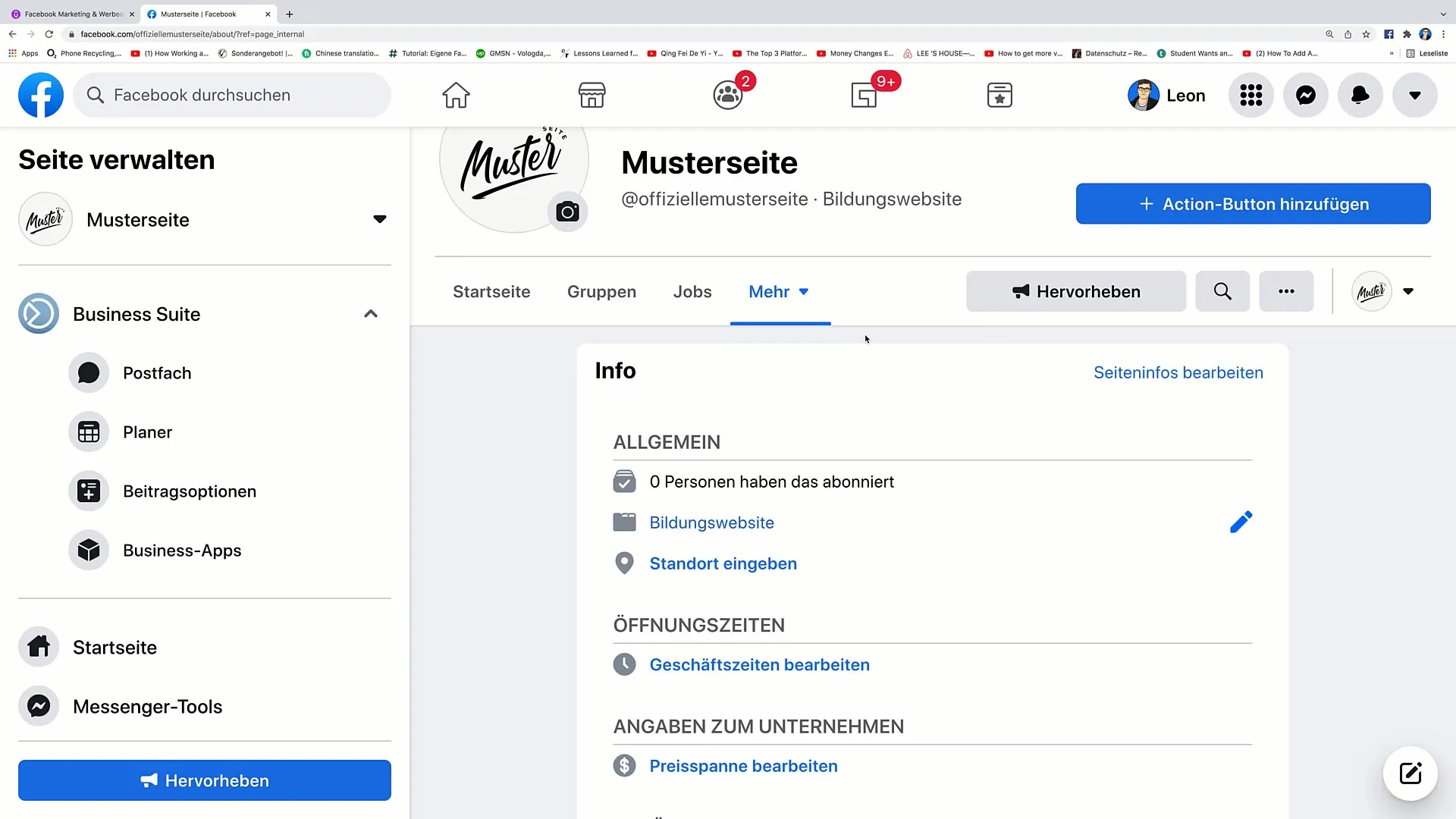Facebook Marketing: Jak správně upravit popis stránky