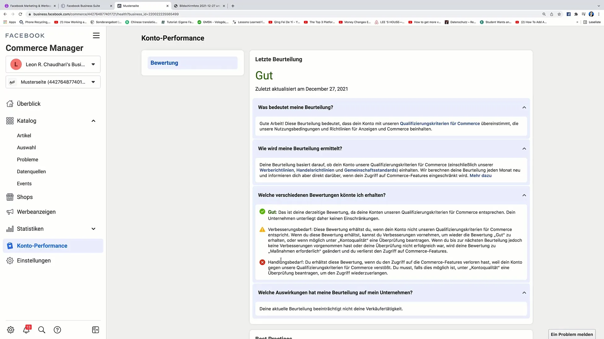 Facebook-Marketing: Optimierung der Konto-Performance Facebook-Marketing: Optimierung der Konto-Performance