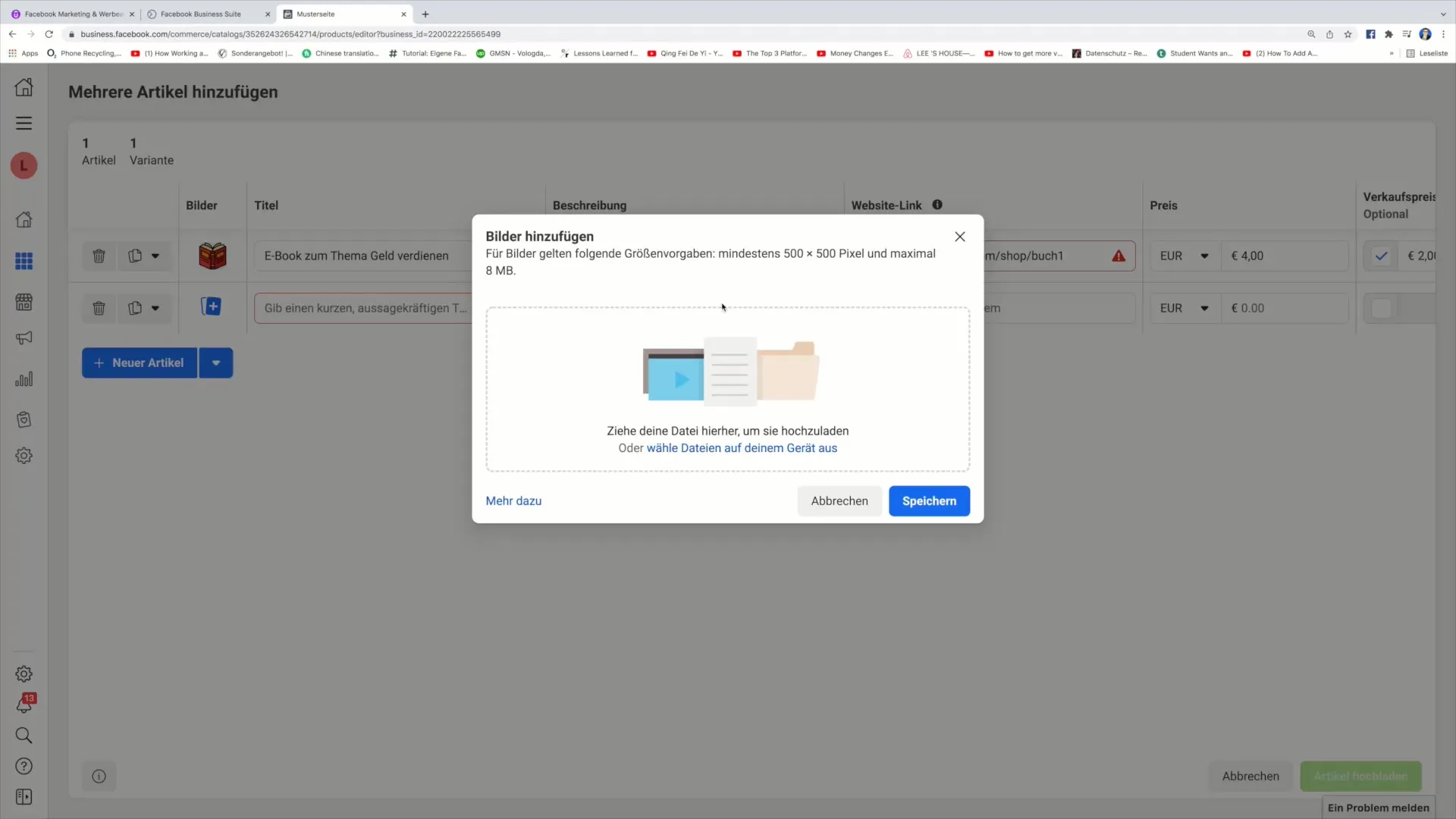 Přidejte článek do správce obchodu: Návod krok za krokem