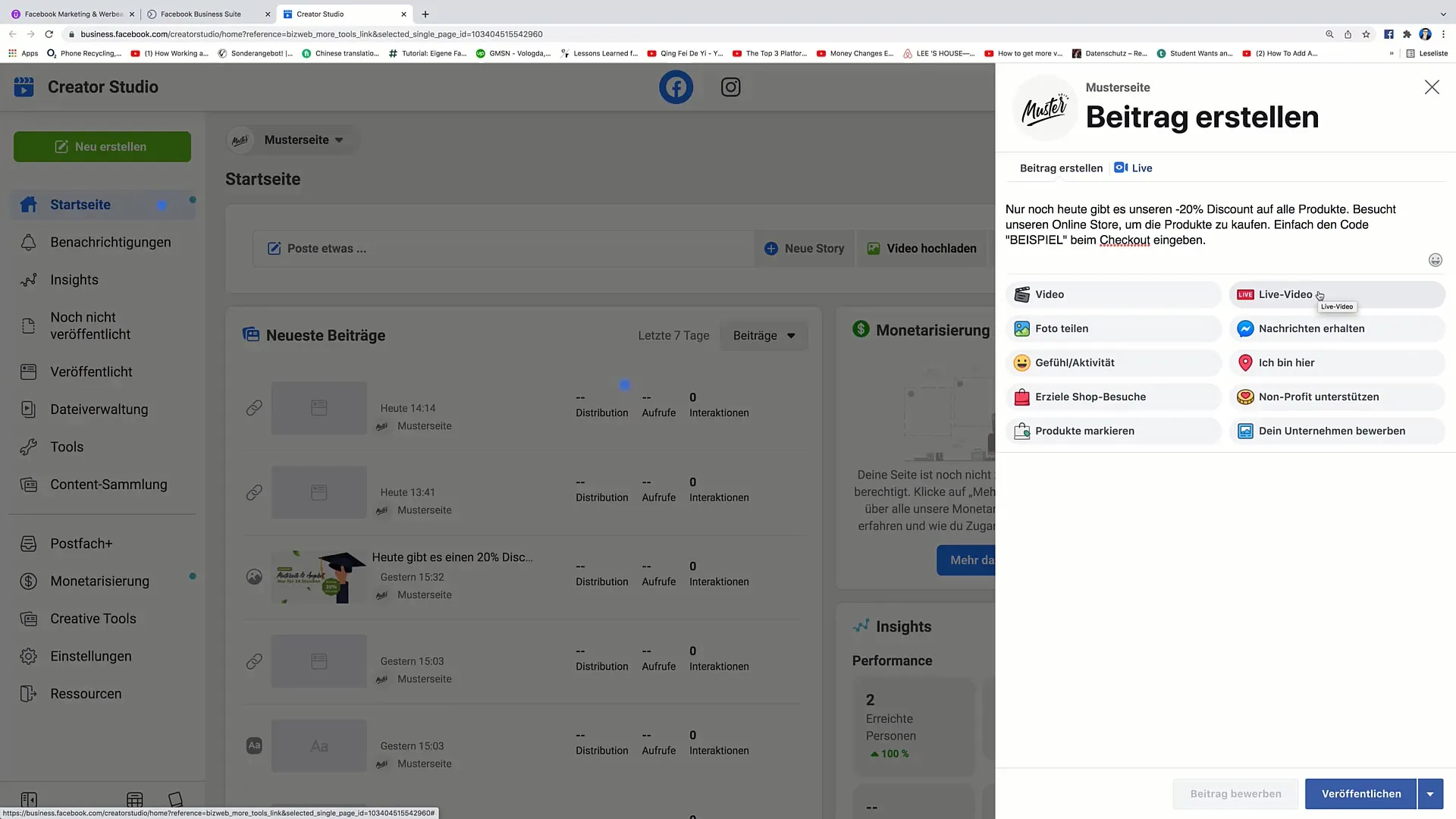 Kreativní využití Facebook Creator Studios pro efektivní marketing