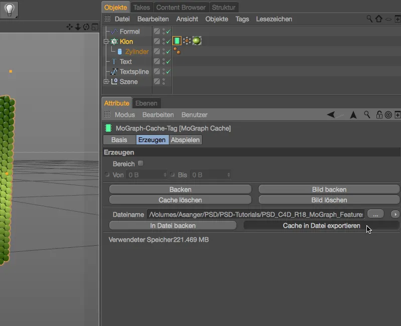 Baru dalam Rilis 18 - beberapa Sorotan MoGraph