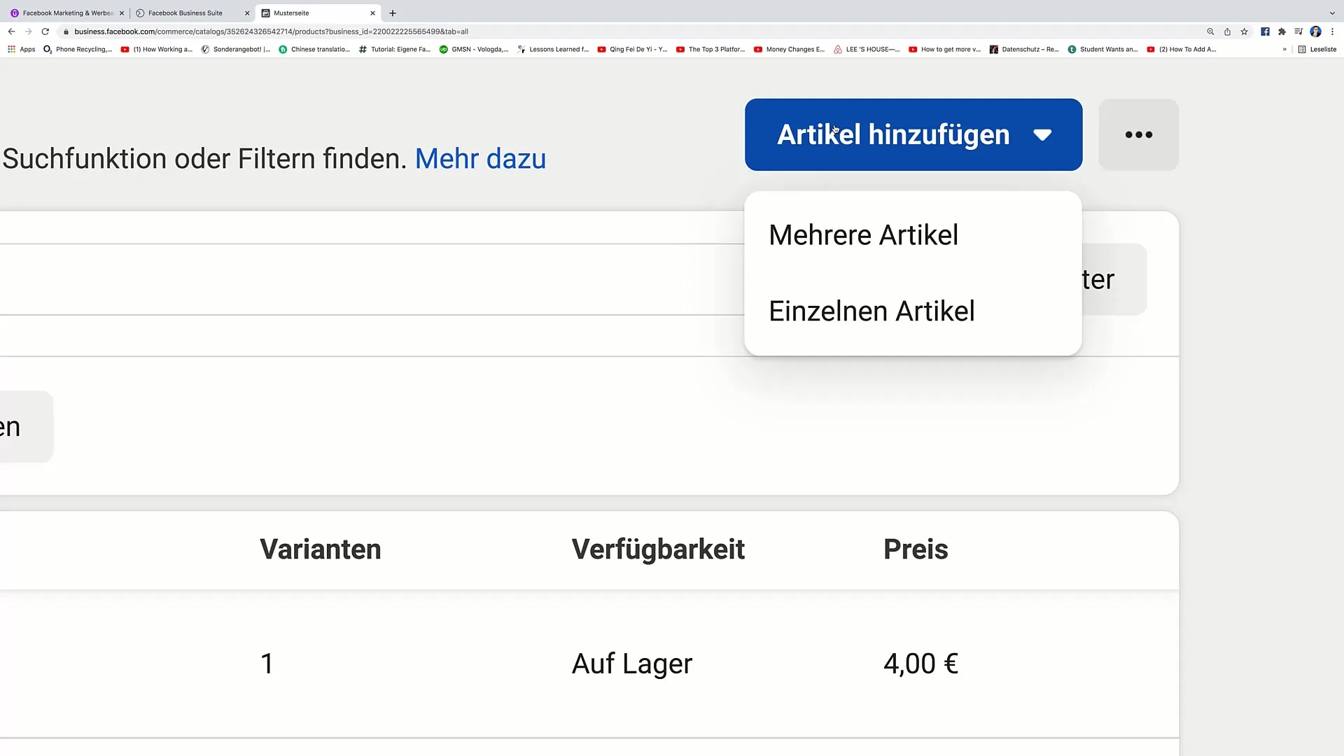 Facebook-Marketing: Tvůj průvodce publikováním a správou tvého obchodu