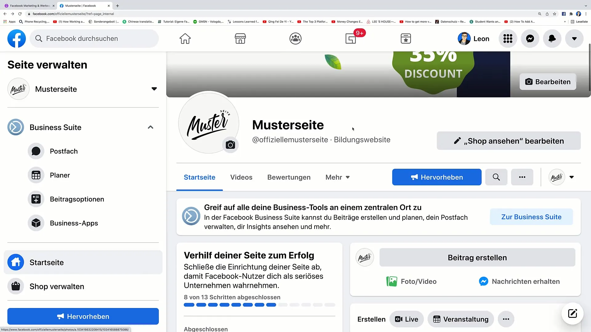 Facebook-Marketing: Upravit navigaci snadno