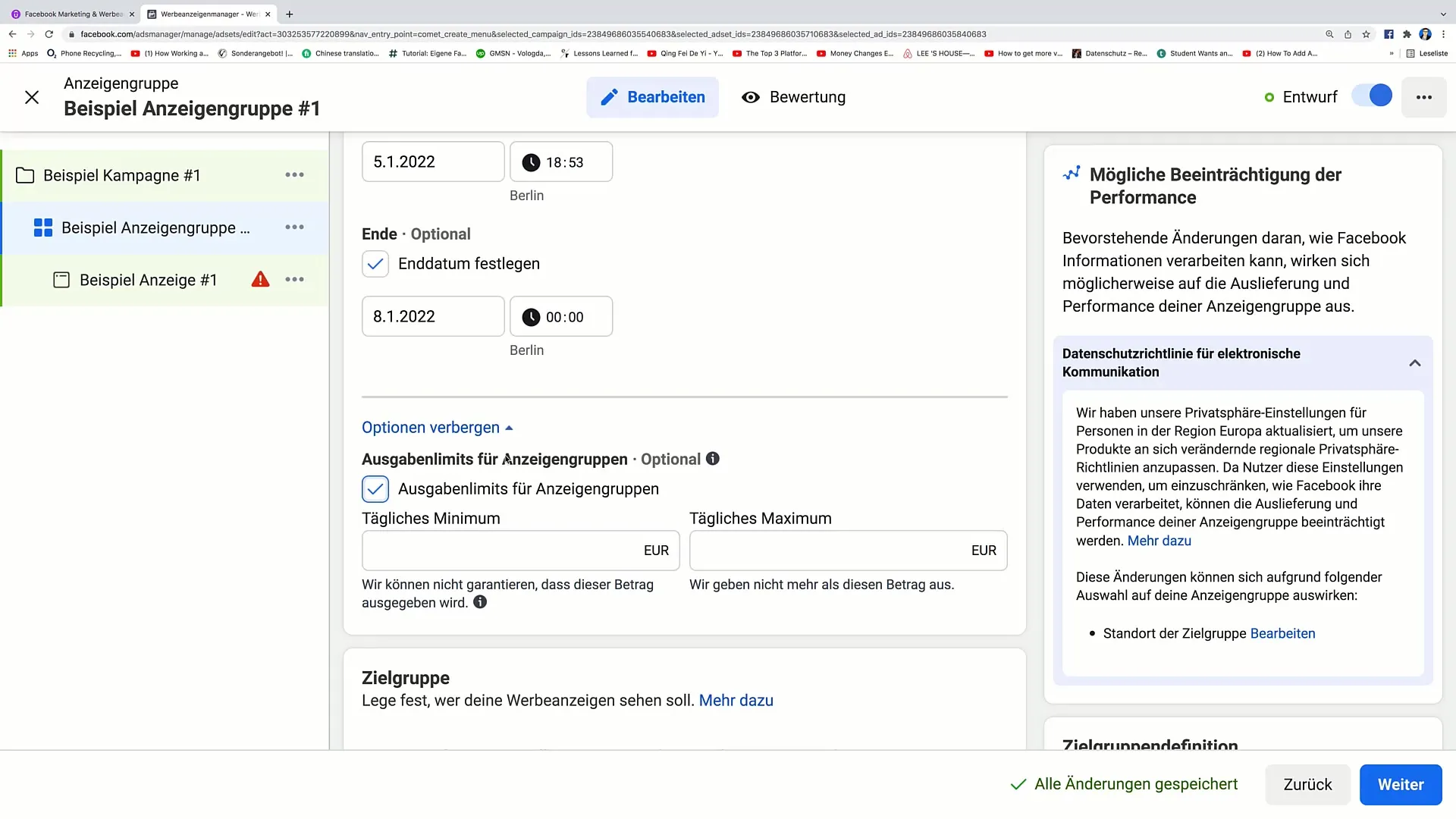 Facebookový marketing: Všechny informace o inzerátech na provoz a jejich doručování