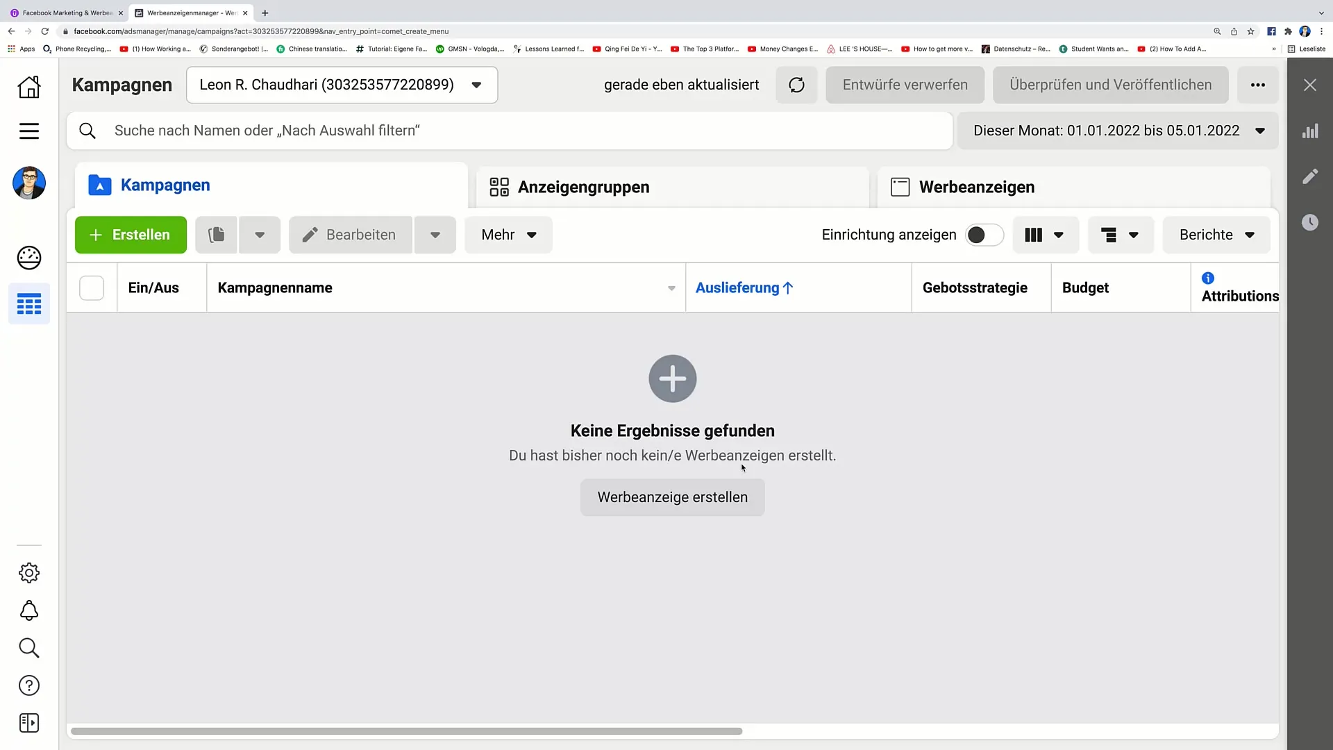 Základy marketingu na Facebooku: Reklamy a jejich stav