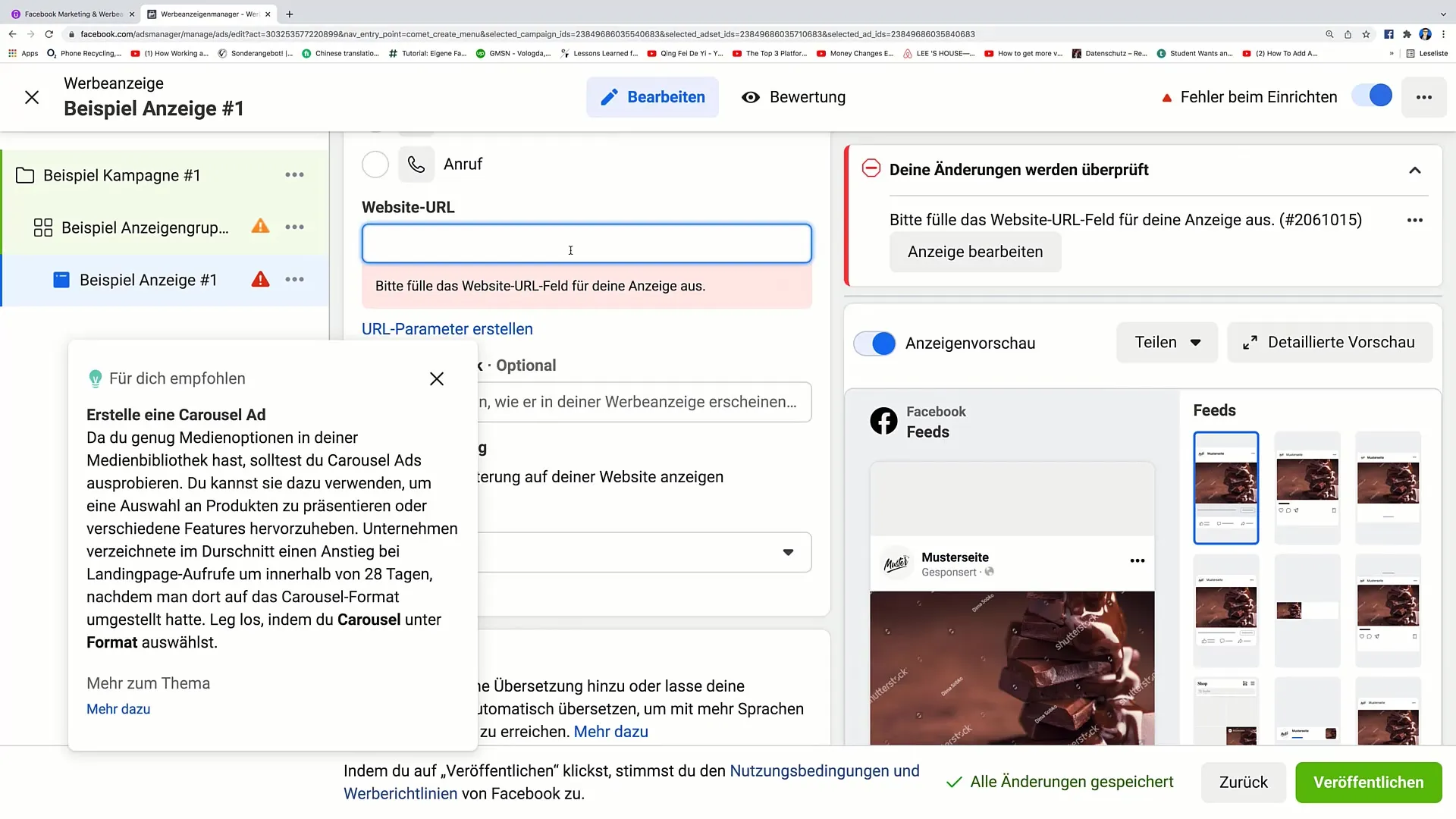 Základy marketingu na Facebooku: Reklamy a jejich stav