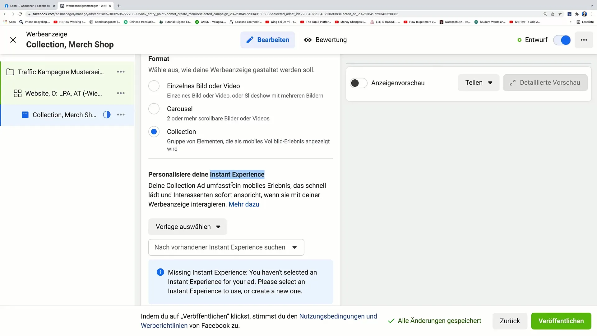 Efektivní vytvoření reklamy na sbírku na Facebooku