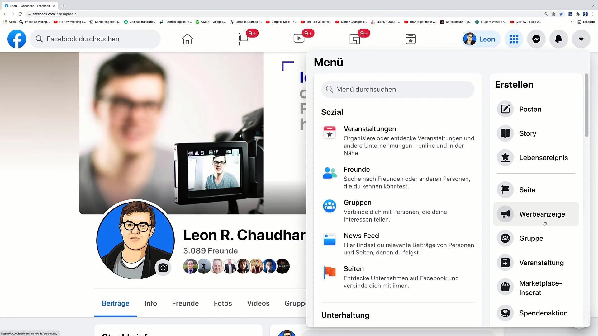 Efektivní vytvoření inzerátu o kolekci na Facebooku