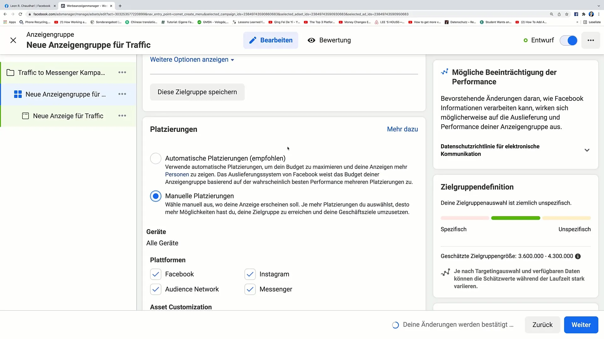 Reklamy v Messengeru pro efektivní Facebook marketing