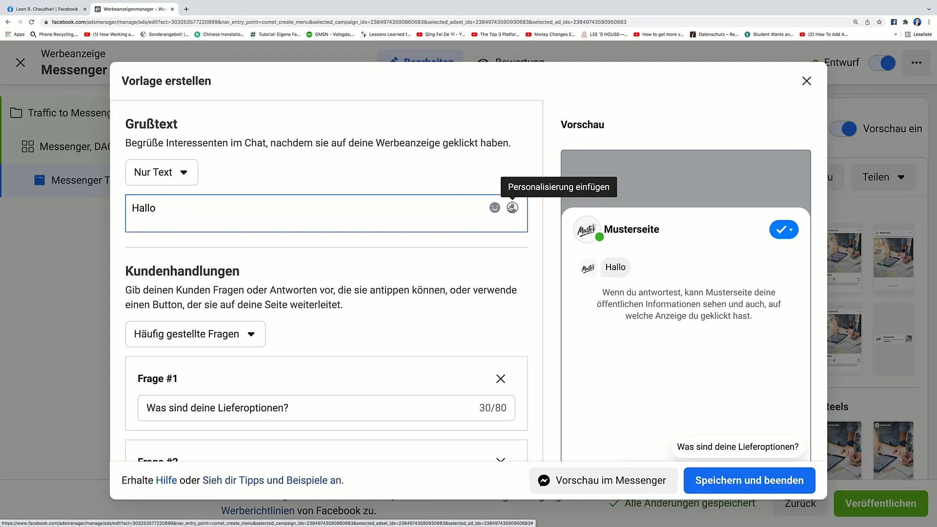 Efektivní strategie pro předdefinované rozhovory v rámci marketingu na Facebooku