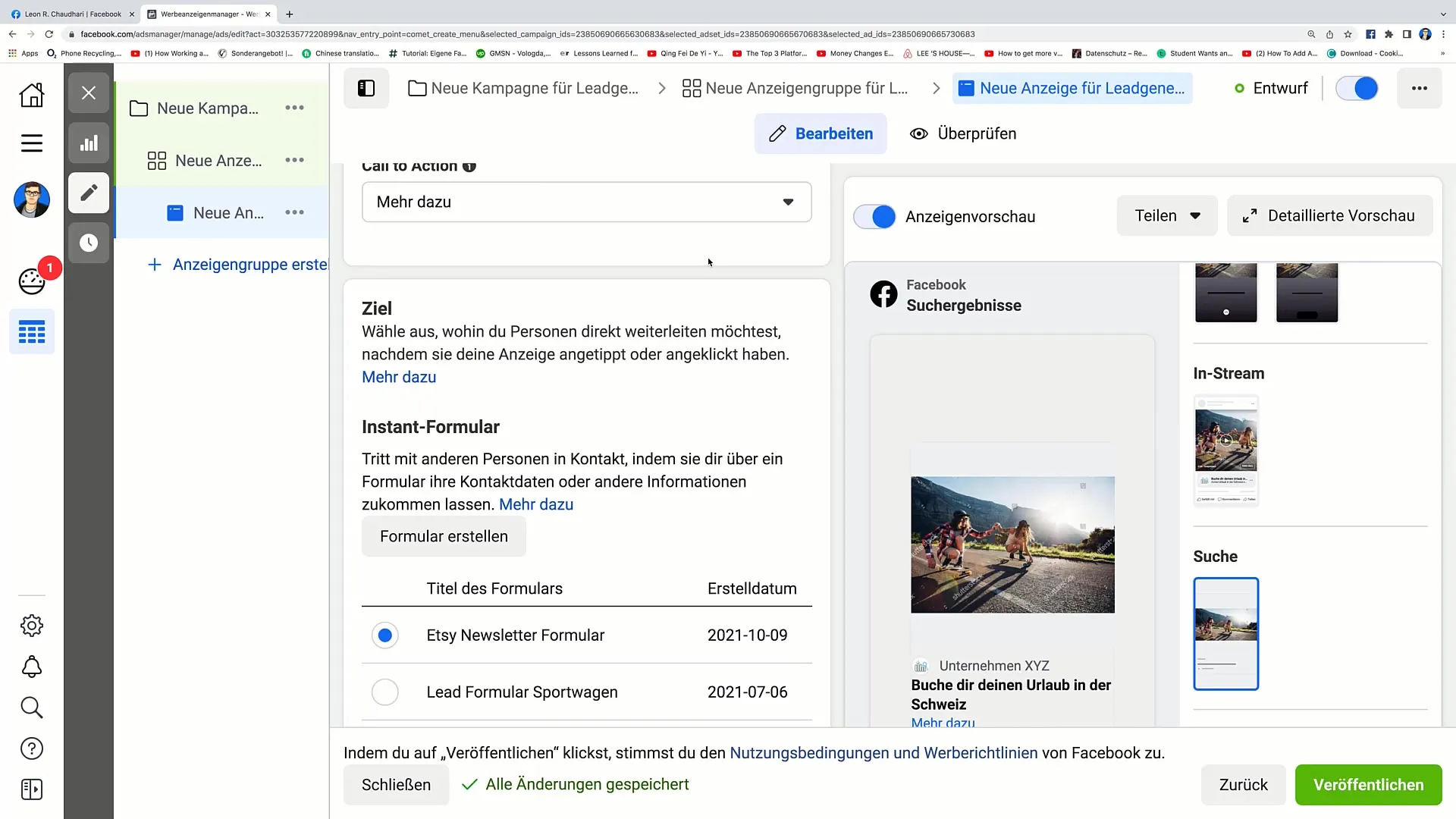 Optimalizace formulářů na získání kontaktů na Facebooku pro zvýšení úmyslu k nákupu
