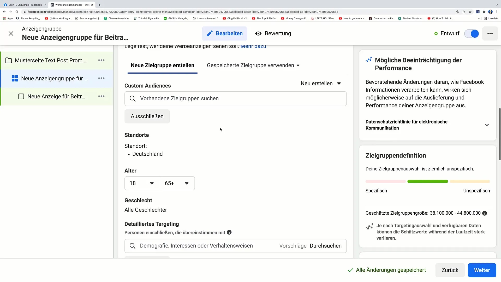 Efektivní interakce - inzerovat reklamy pro textové příspěvky na Facebooku