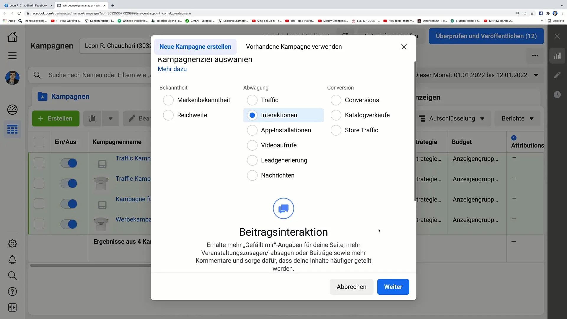 Efektivní interakce - reklamy na textové příspěvky na Facebooku