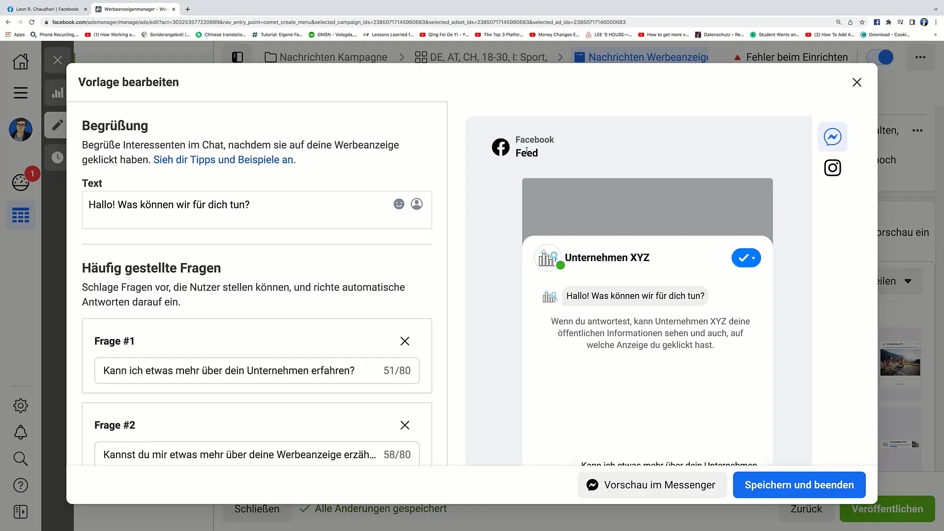 Efektivní návod k vytváření Facebookových reklamních inzerátů ve zprávách