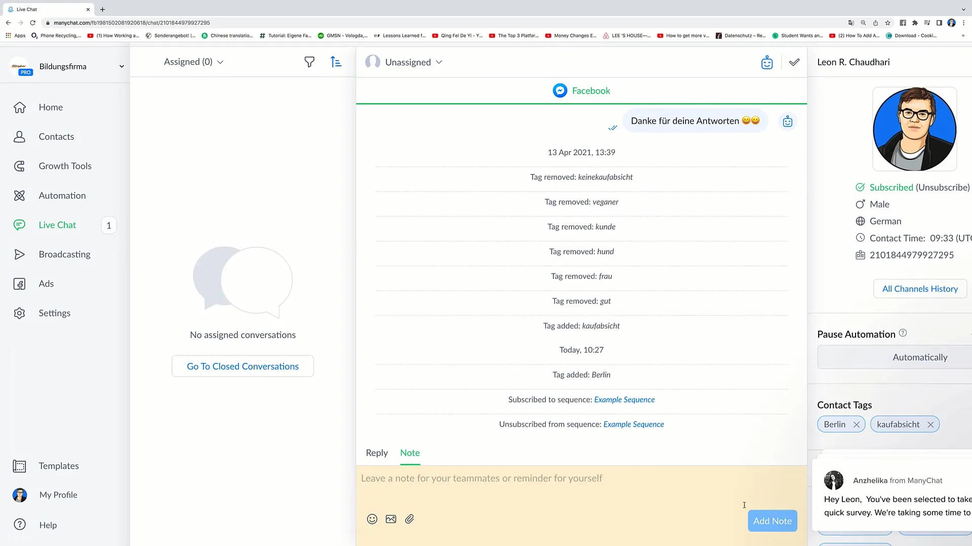 Použití live chatu pro efektivní marketing na Facebooku