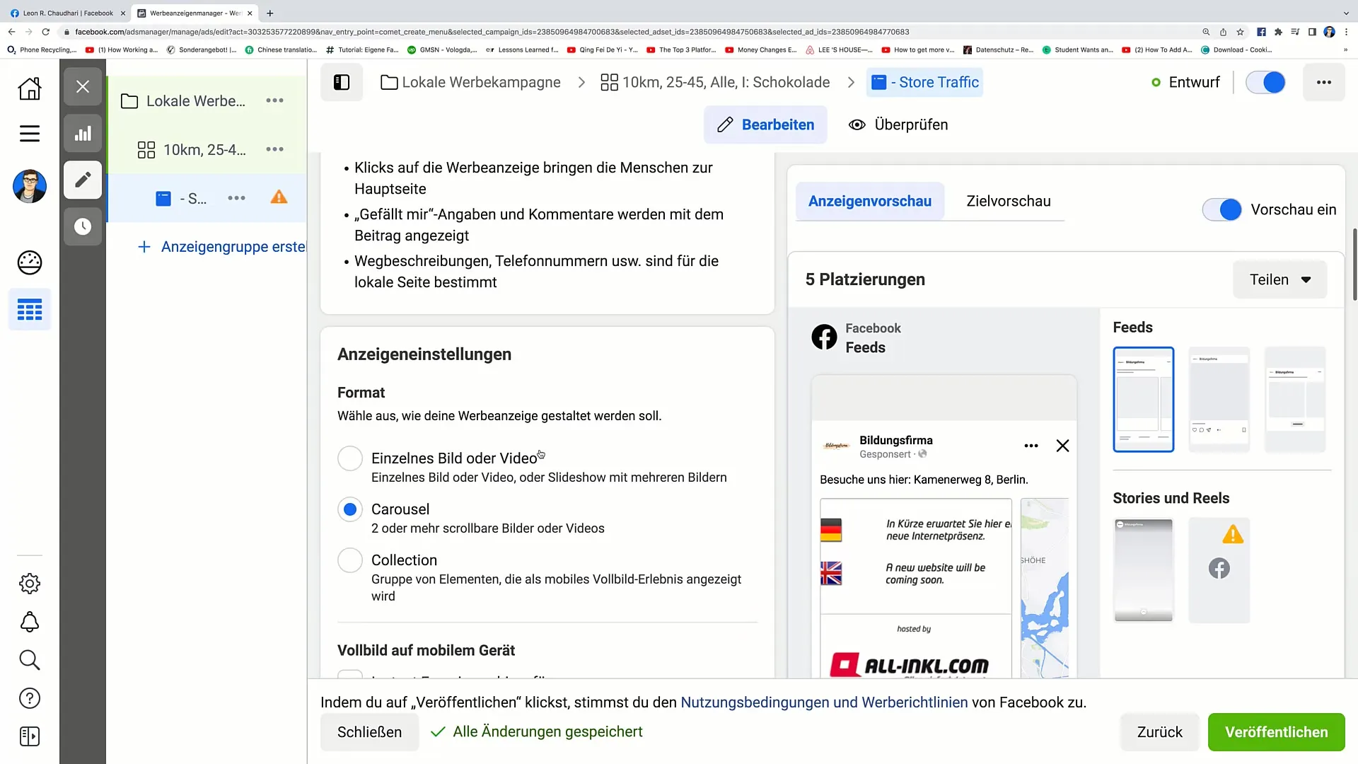 Erfolgreiche lokale Werbeanzeige auf Facebook erstellen Erfolgreiche lokale Werbeanzeige auf Facebook erstellen