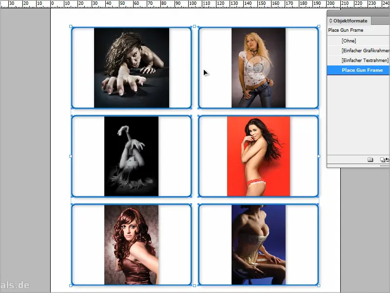 Dicas e truques para Adobe InDesign: Colocar instantaneamente imagens com um formato de objeto - Dica secreta